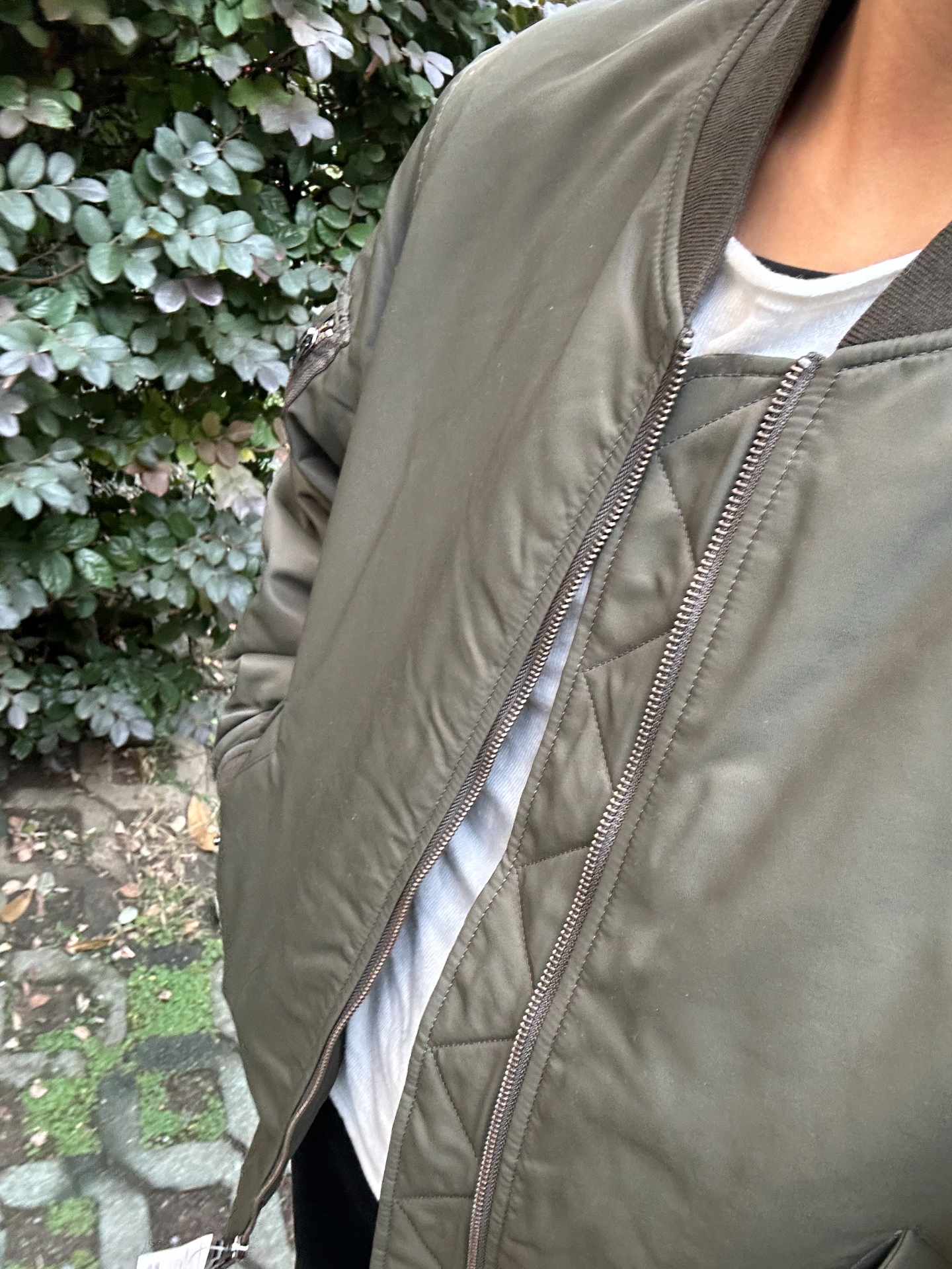 custom review-UNIQLO Хлопковый пуховик унисекс темно-оливковый