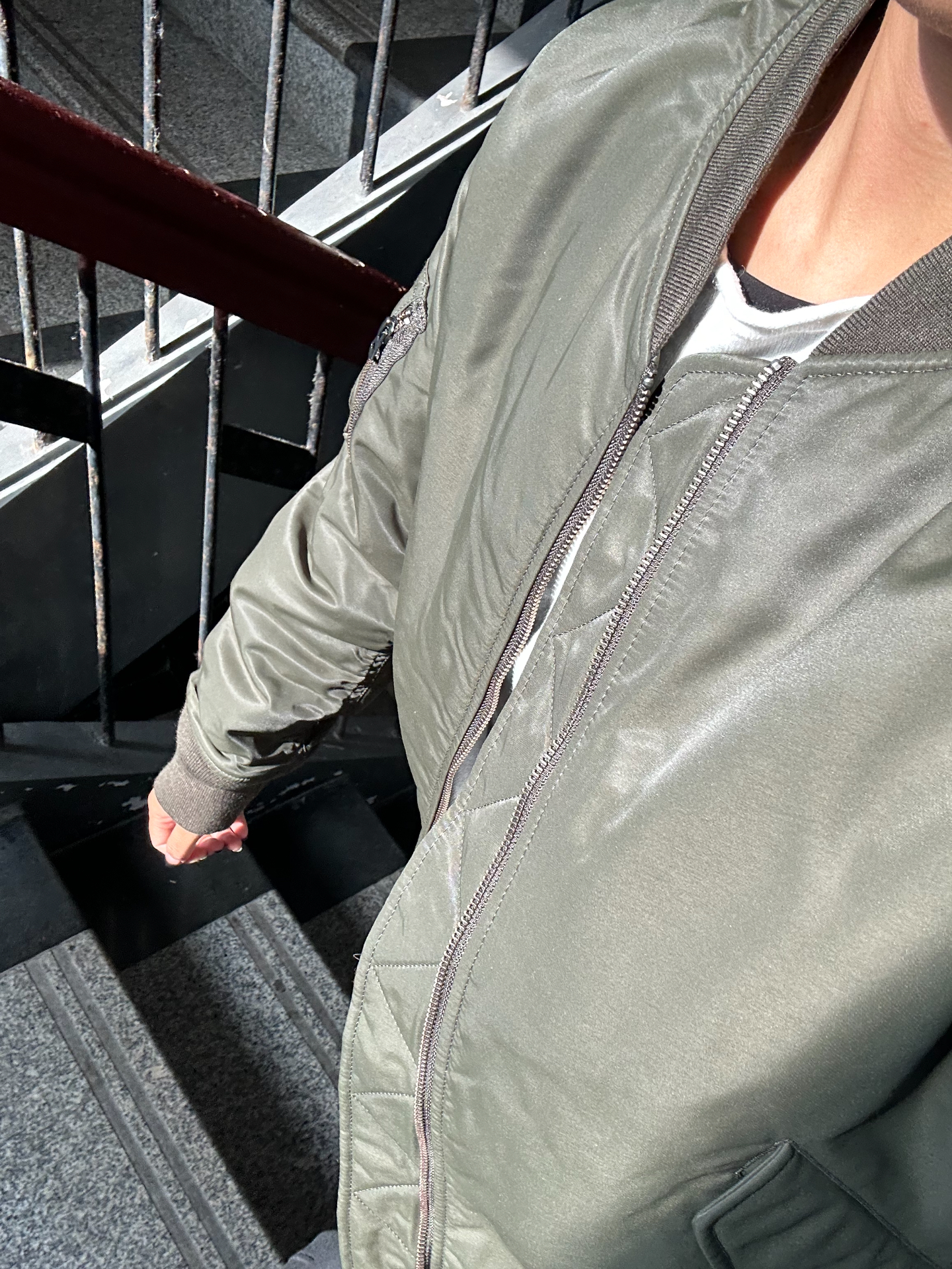 custom review-UNIQLO Хлопковый пуховик унисекс темно-оливковый