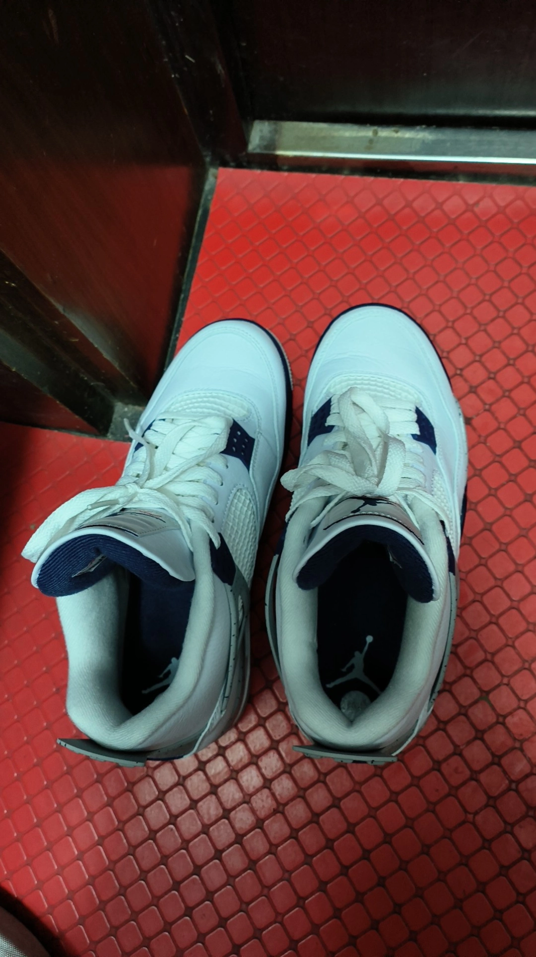 custom review-JORDAN 4 Retro Midnight Navy