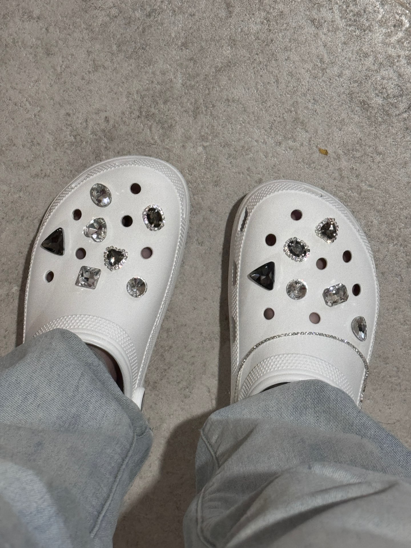 custom review-Crocs Classic Platform Clog Сабо Женские Белые