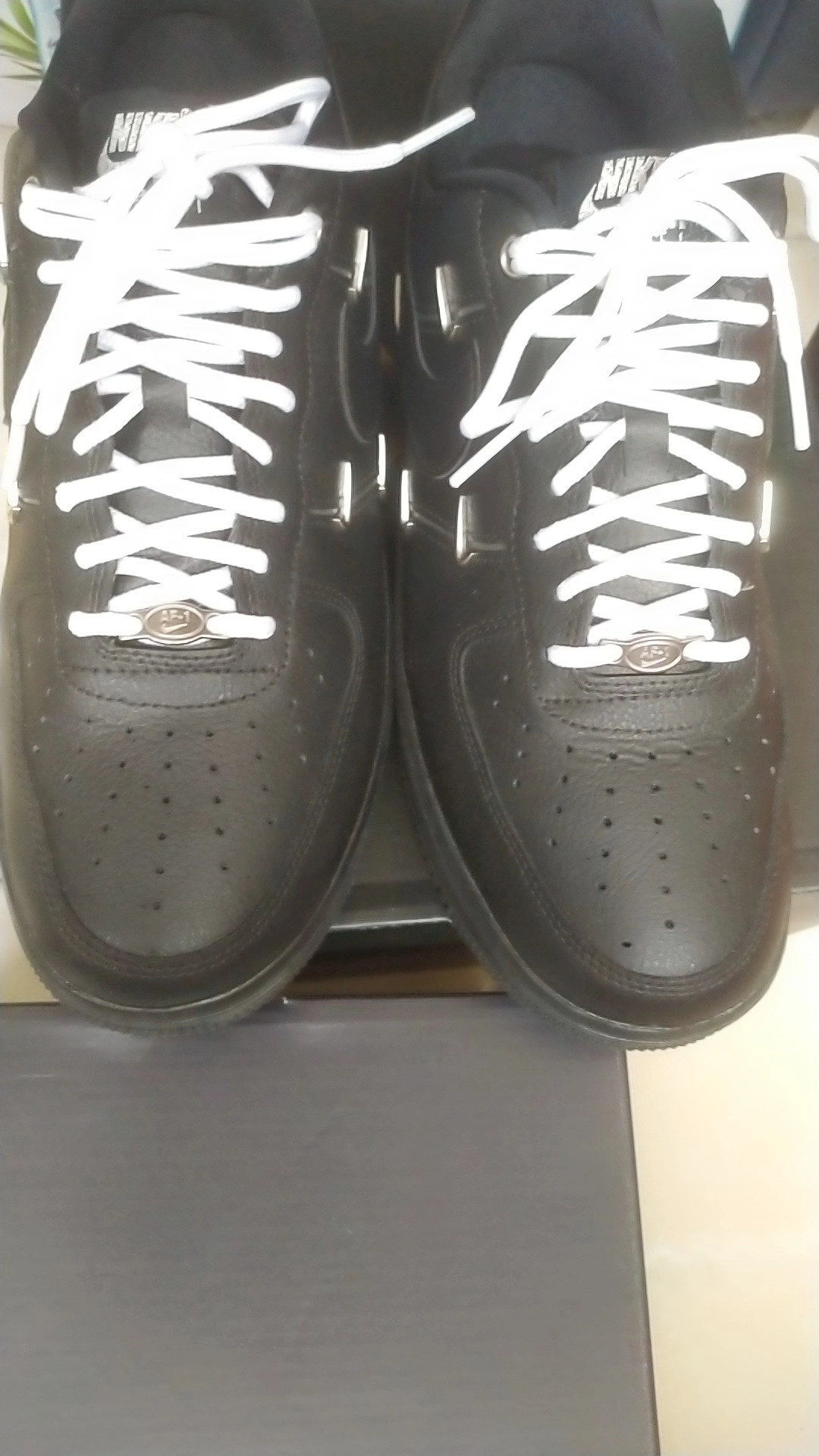 custom review-Nike Air Force 1 Low Женские Низкие Кроссовки для скейтбординга Женские Черные