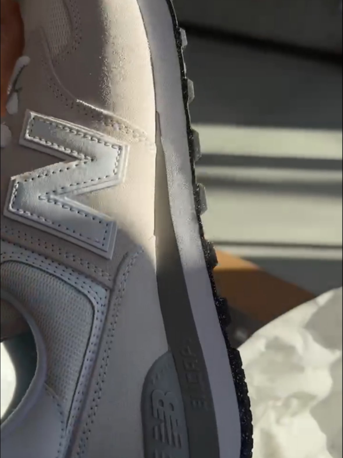 custom review-New Balance NB 574 Амортизация Устойчивость к истиранию Легкий Низкий Топ Повседневная Беговая Обувь Unisex Light Серый