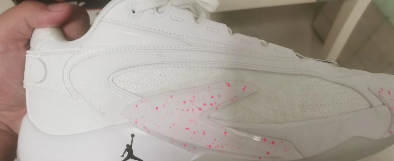 custom review-Джордан Luka 2 PF Шокабойнеры Противоскользящие Устойчивые к истиранию Низкий Топ Баскетбольные Кроссовки Мужской Белый Азиатская Версия