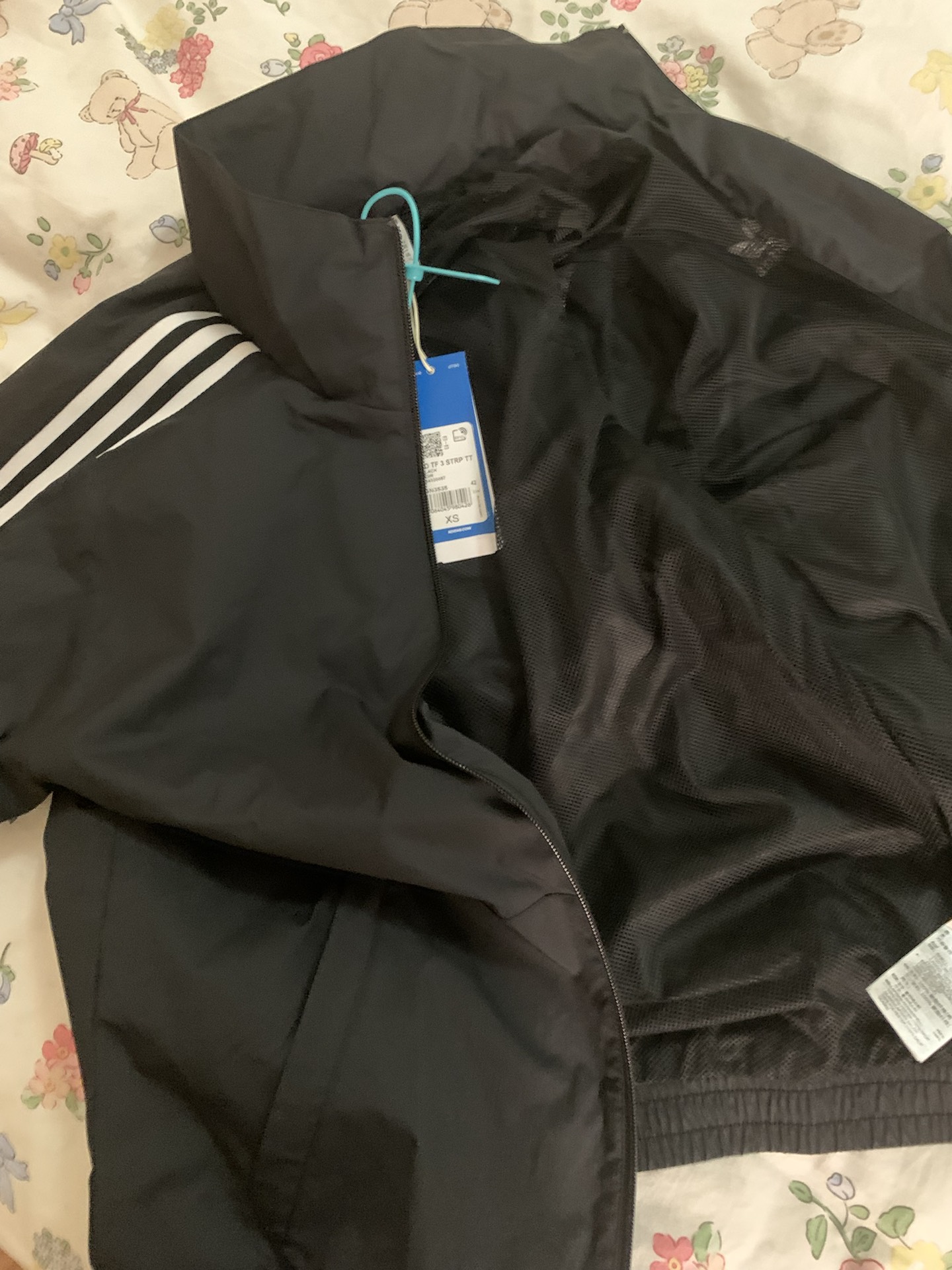 custom review-Adidas Originals 3 Stripe Куртка Мужская Черная