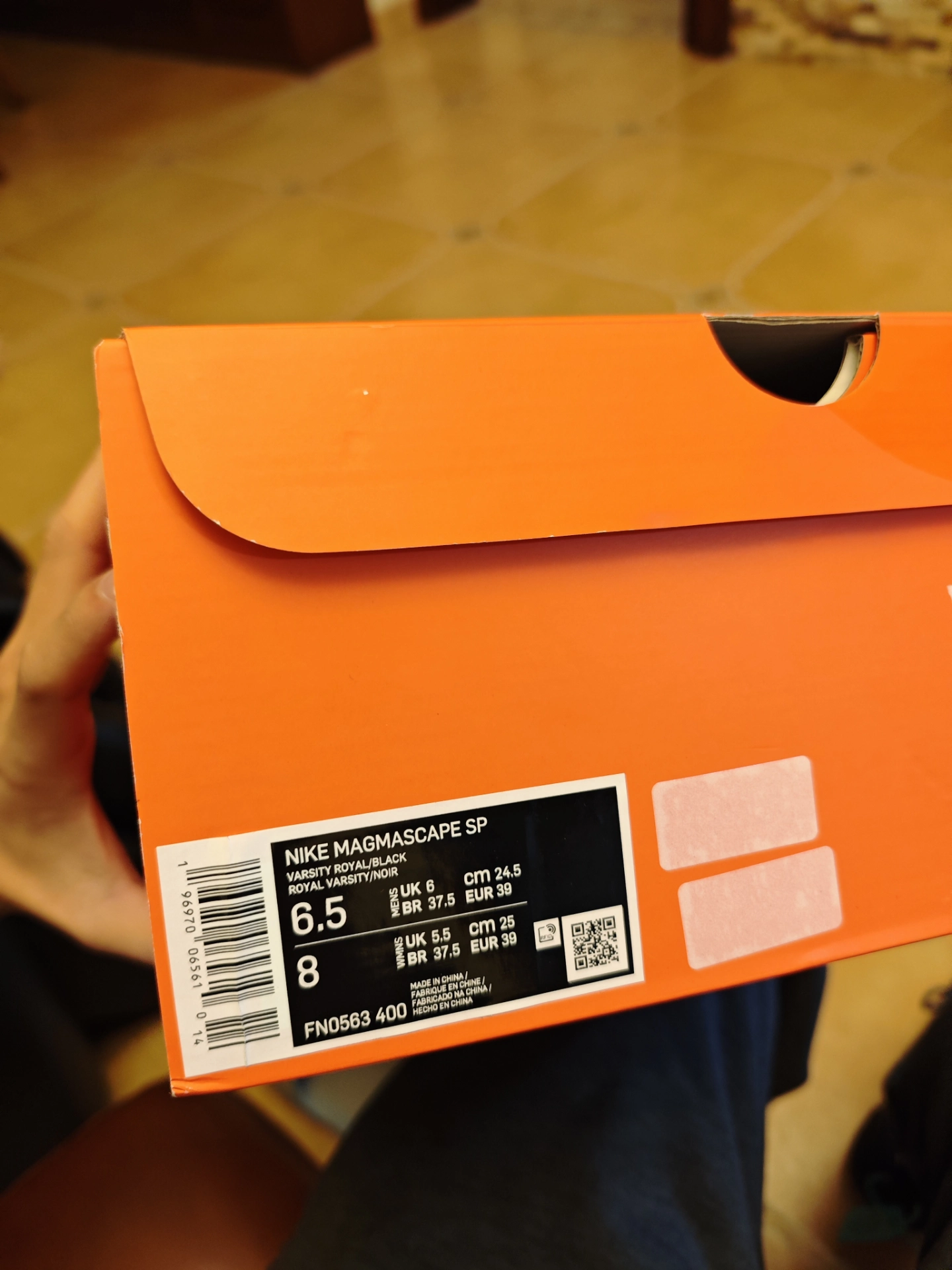 custom review-Sacai X Nike Air Magmascape Высокие Кеды Уличная Обувь Мужская Серый Синий