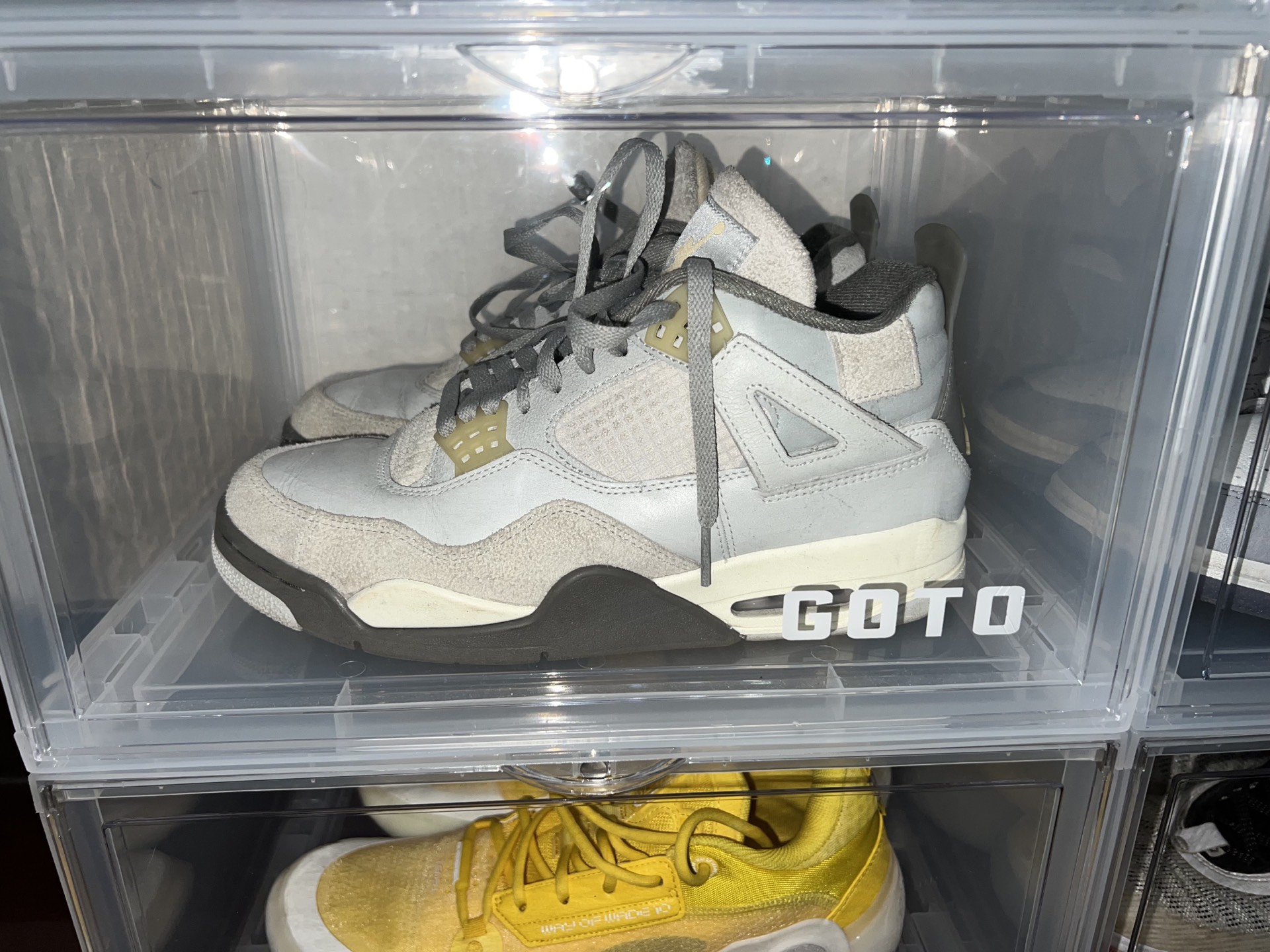 custom review-Jordan AJ4 Craft Photon Dust