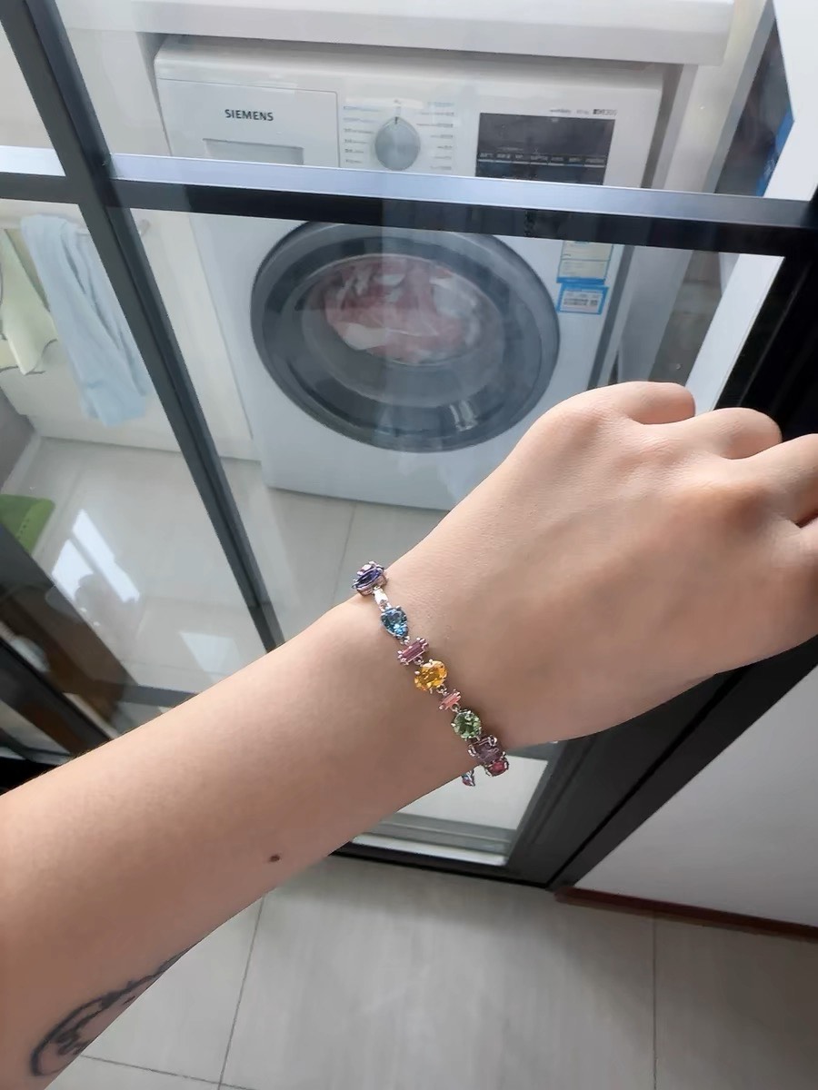 custom review-Swarovski Gema Браслеты с родиевым покрытием Женские