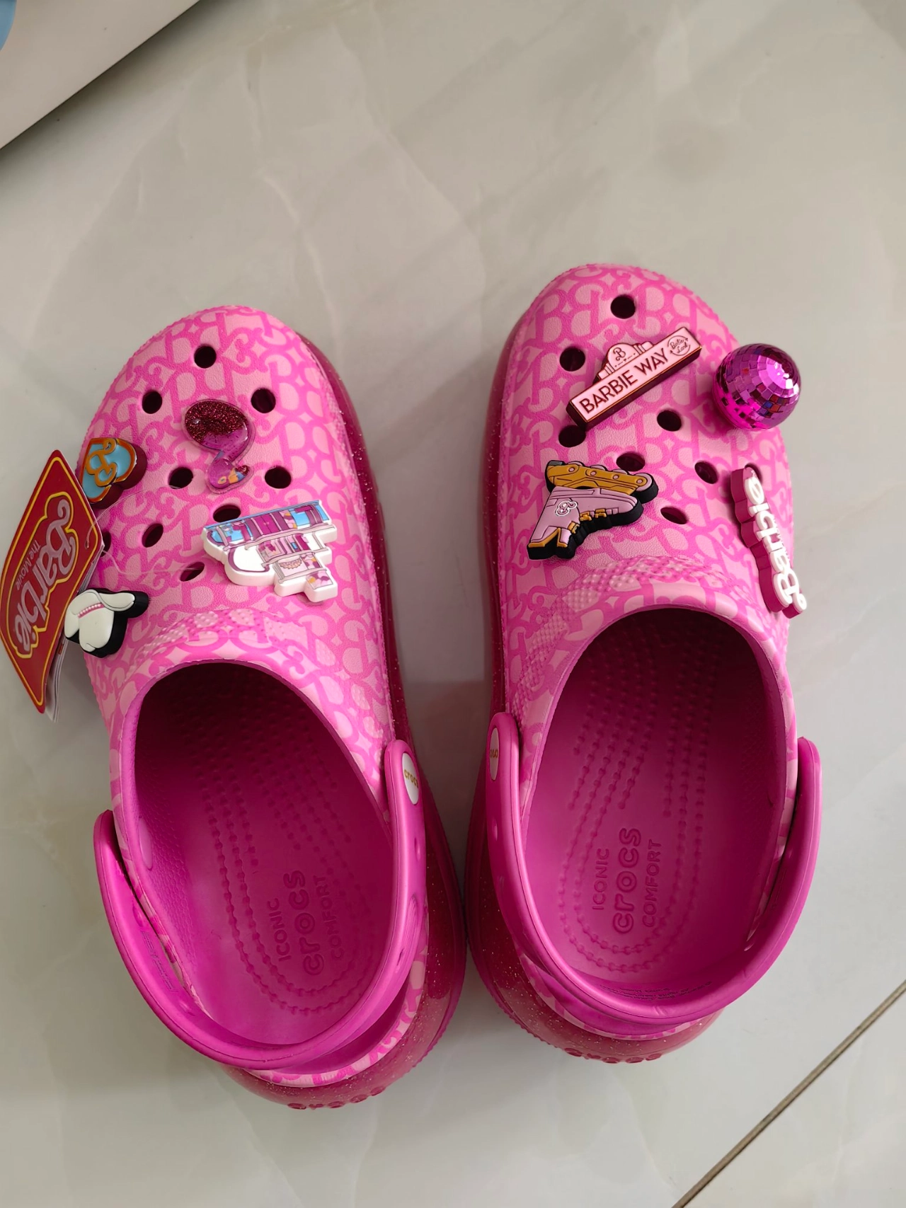 bling bling的超闪超美芭比鞋