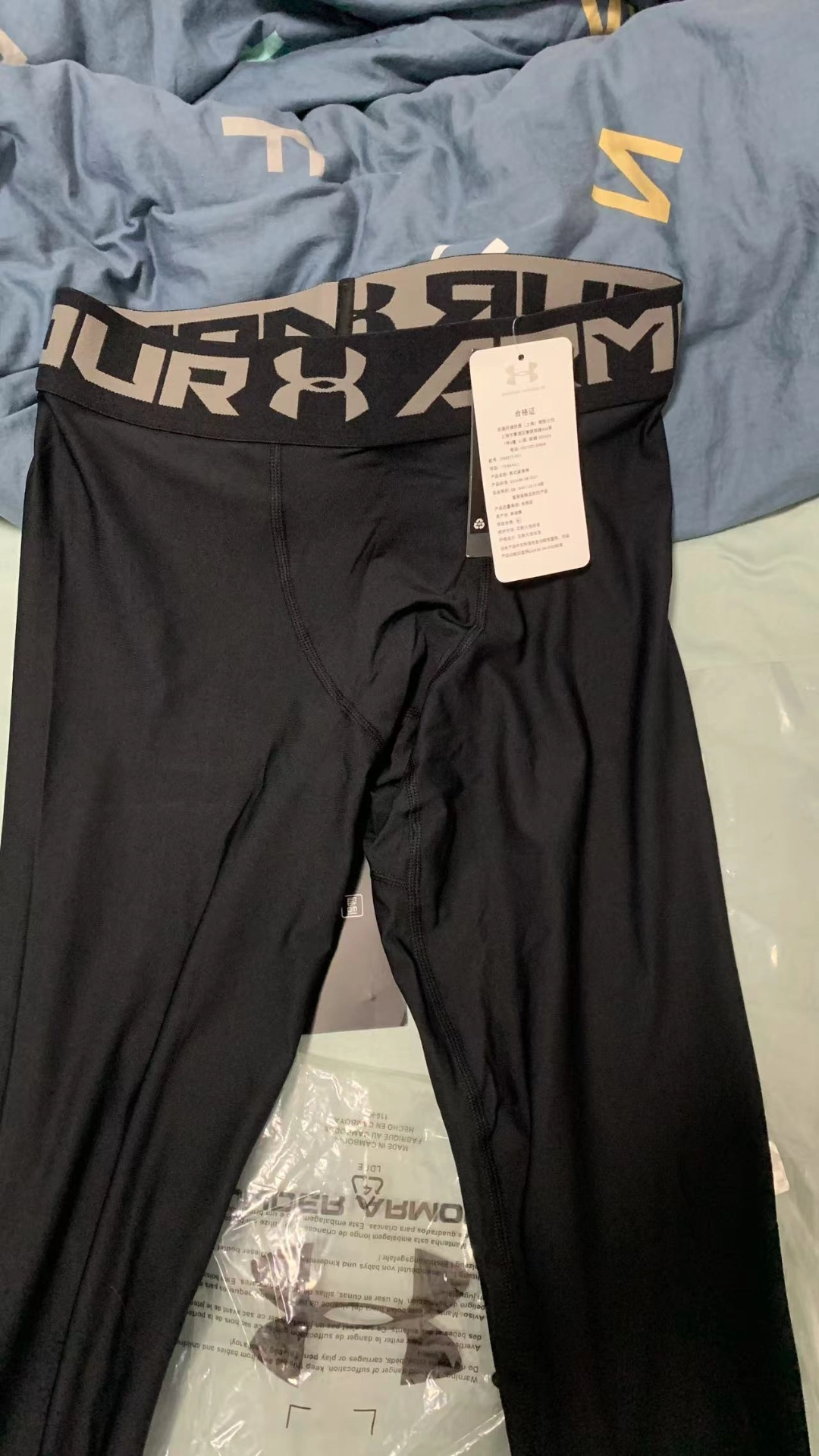 custom review-Under Armour Спортивные брюки Мужские Черные