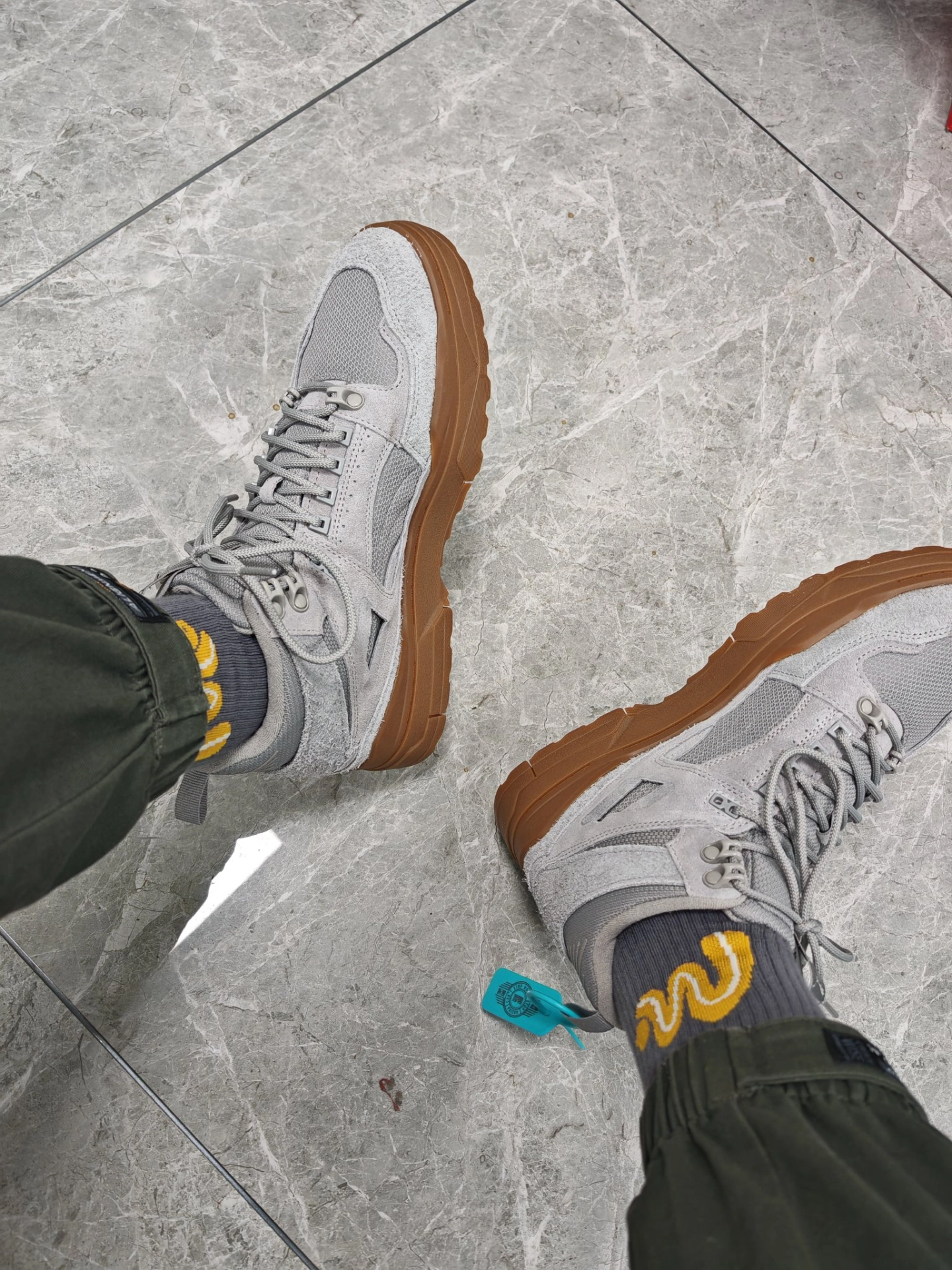 custom review-PUMA Slipstream Амортизация Износостойкие Высокие Кроссовки для Скейтбординга Унисекс Серые