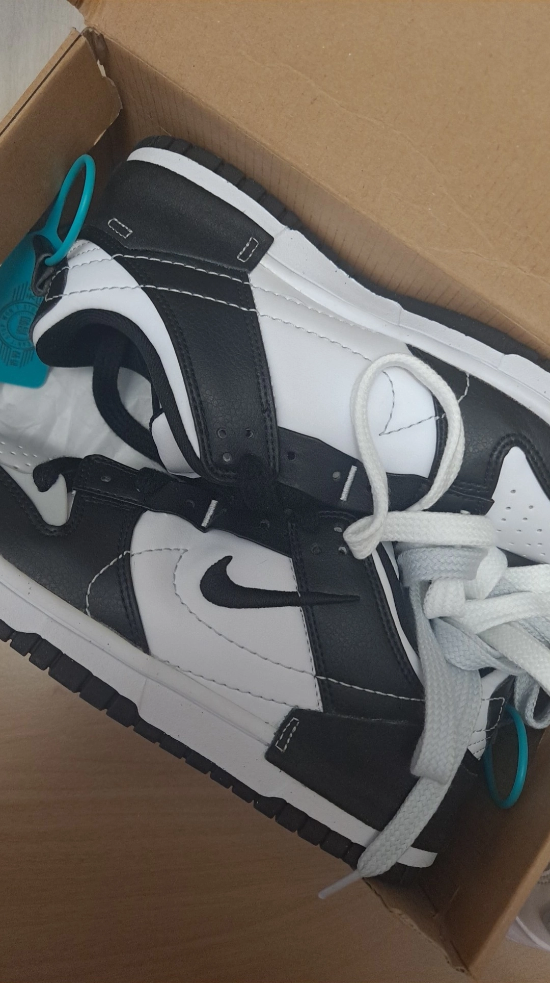 custom review-Nike Dunk Disrupt 2 'Панда' с переработанным материалом низкий топ кеды для скейтбординга женские черный белый