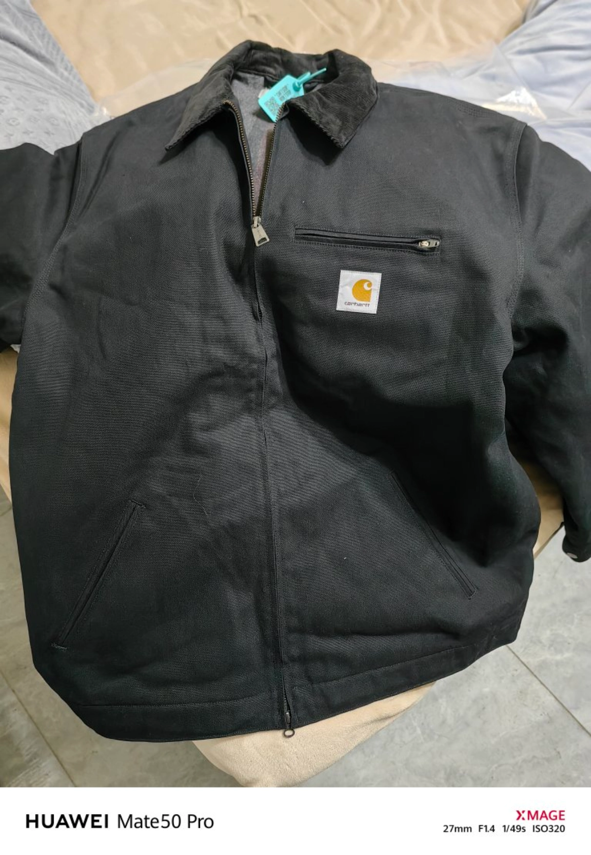 custom review-Carhartt WIP Куртка Мужская Черная
