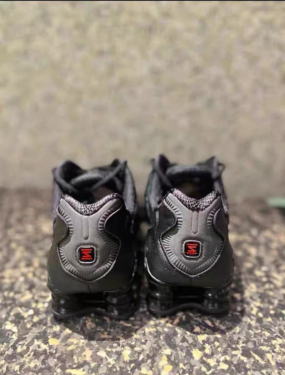 custom review-Nike Shox TL Series Устойчивый к истиранию Низкий Топ Повседневные Городские Кроссовки для Коммуникативных Беговых Женские Черные