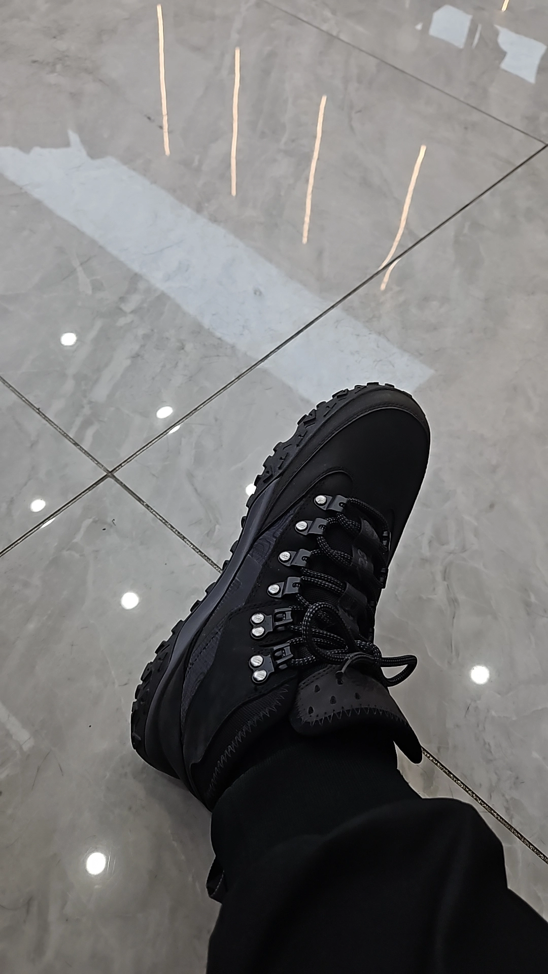 custom review-Timberland Collaboration MID Топ Уличная обувь Мужская Черная Серый