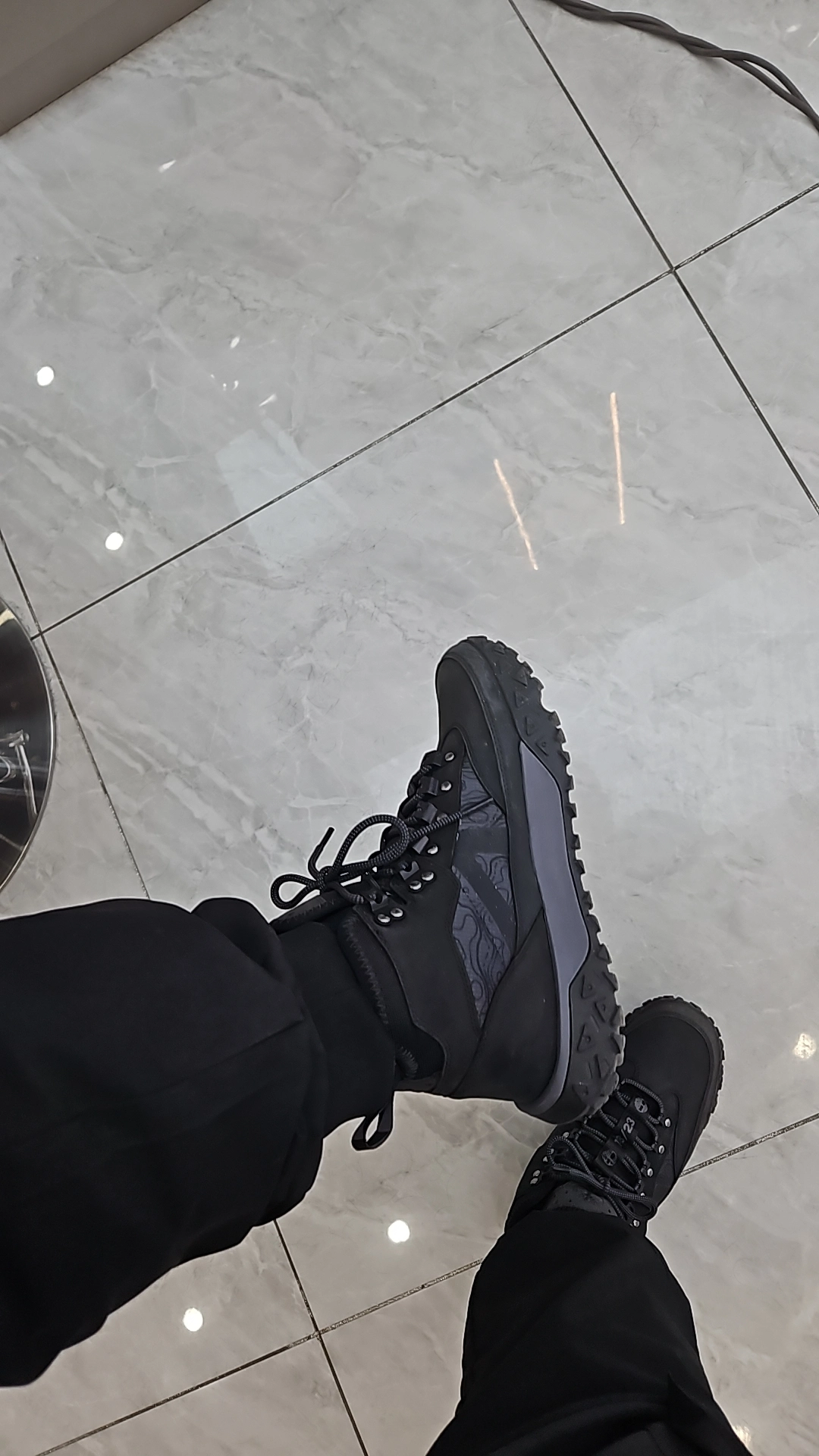 custom review-Timberland Collaboration MID Топ Уличная обувь Мужская Черная Серый