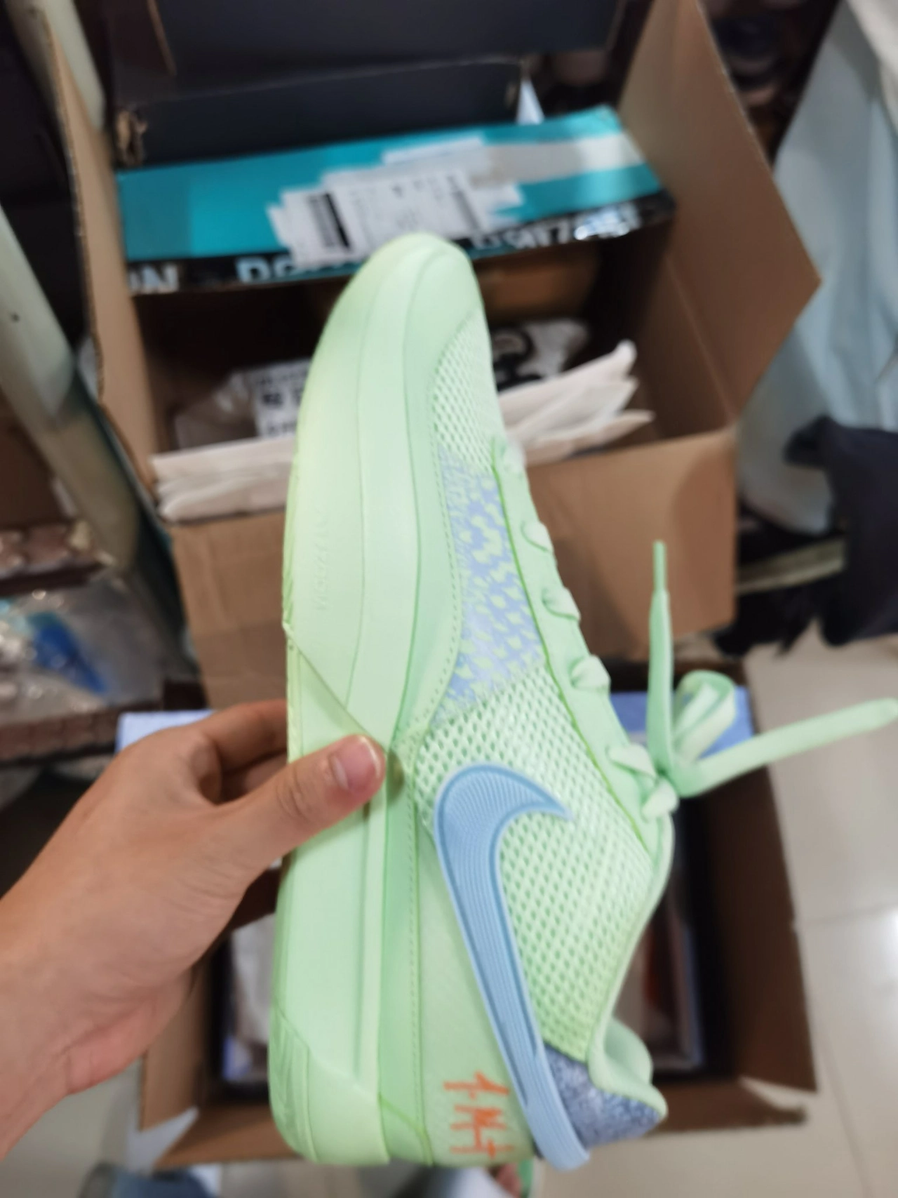custom review-Nike JA 1 "Mismatched"