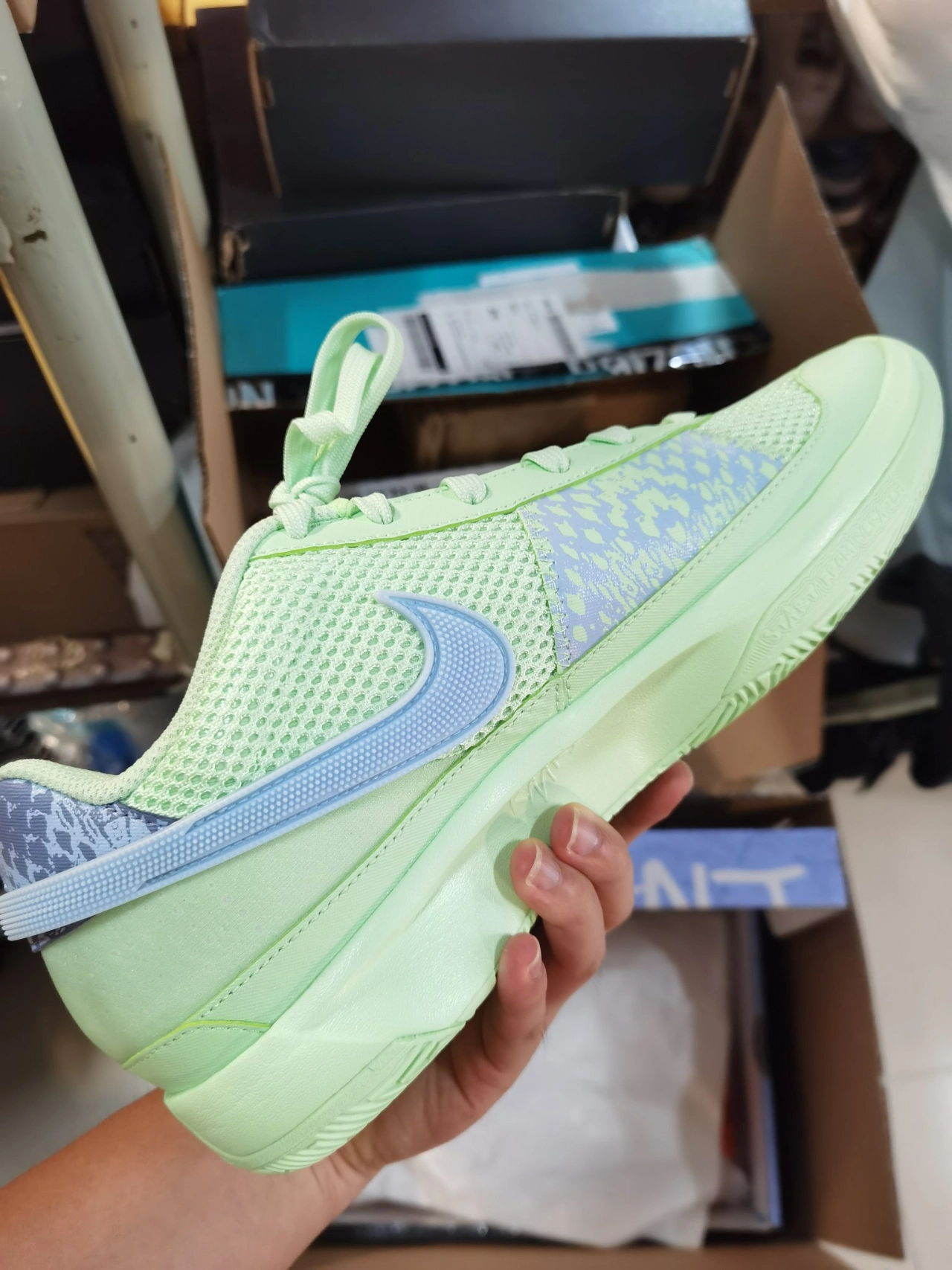 custom review-Nike JA 1 "Mismatched"