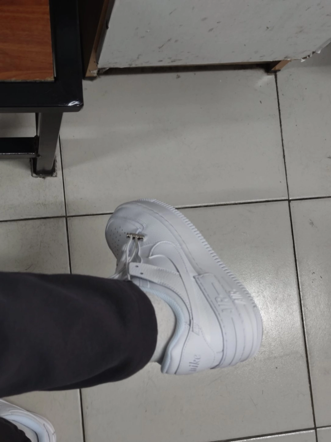 custom review-Nike Air FORCE 1 Low Slip Resistant Low Топ Скейтборд Кроссовки Женские Белые