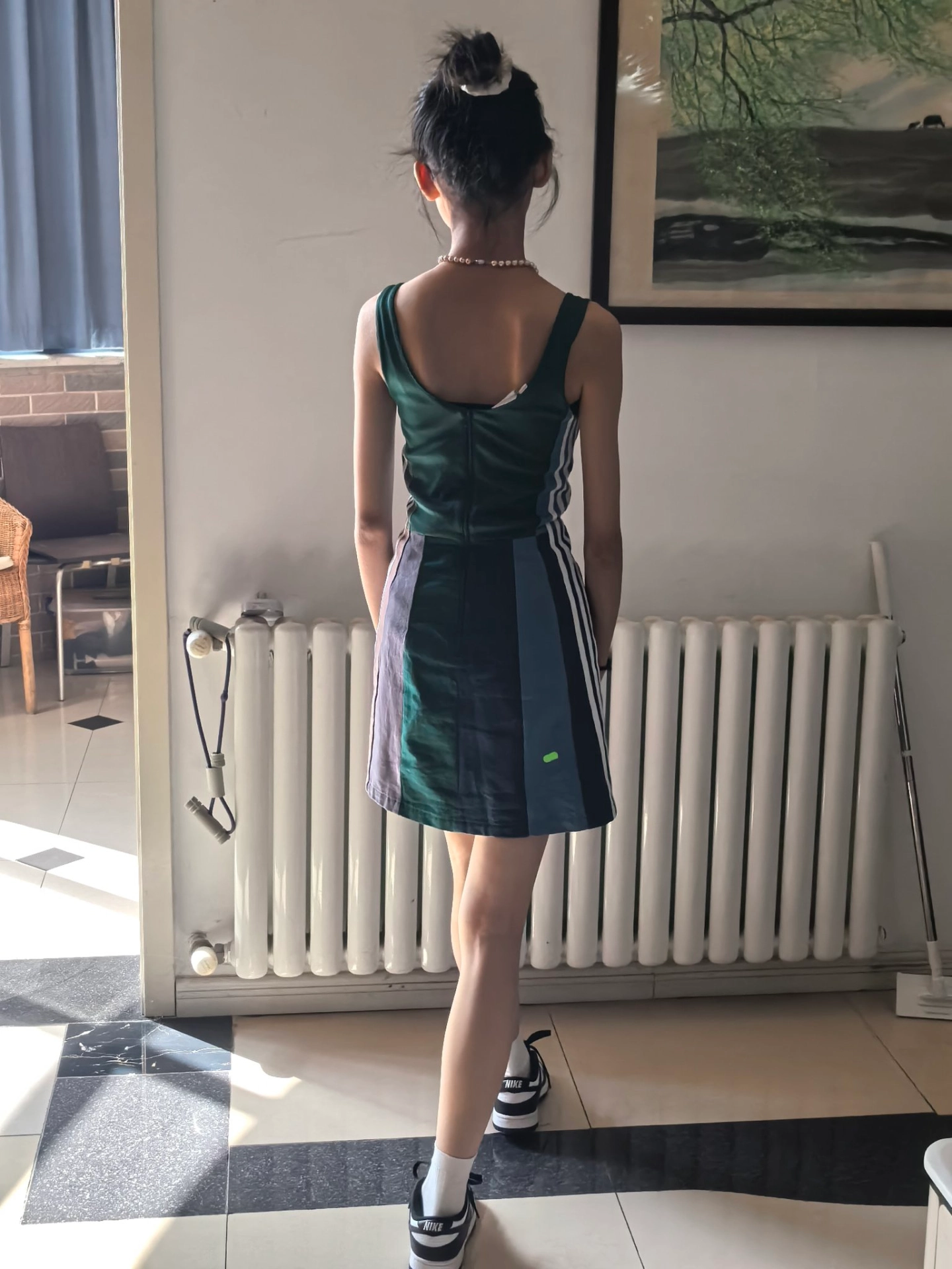 custom review-Adidas Originals X KSENIASCHNAIDER Многоцветные Женские Платья без рукавов