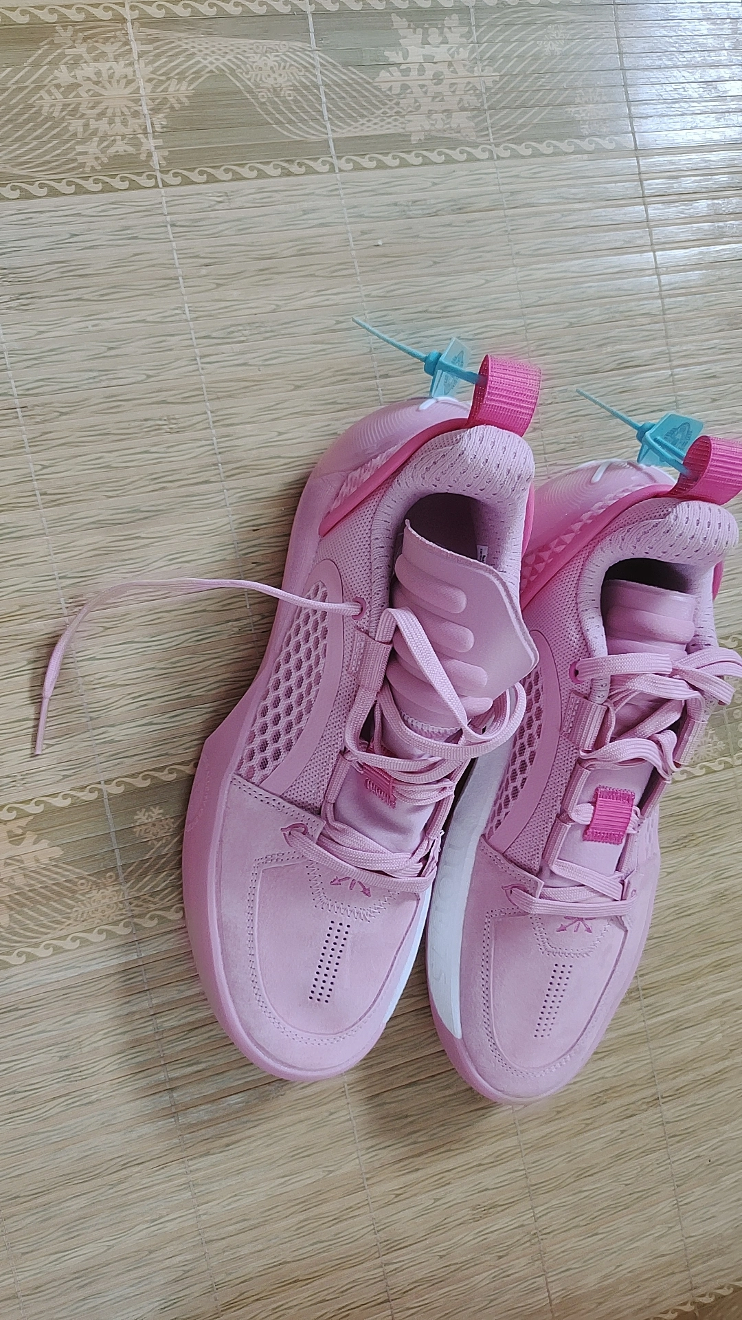 custom review-LINING All City 12 Encore Баскетбольные кроссовки Низкий топ Розовый Мужской