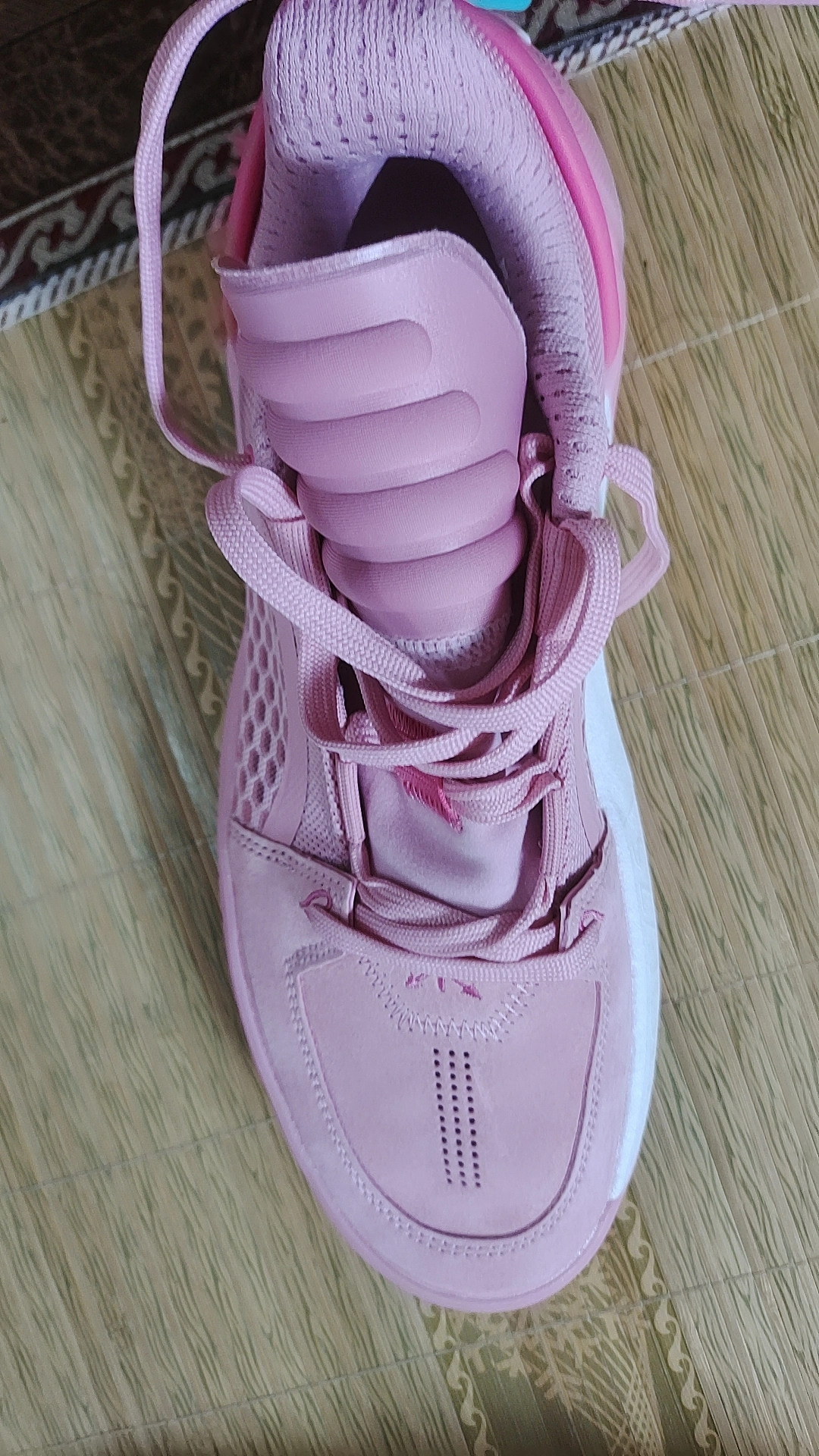 custom review-LINING All City 12 Encore Баскетбольные кроссовки Низкий топ Розовый Мужской