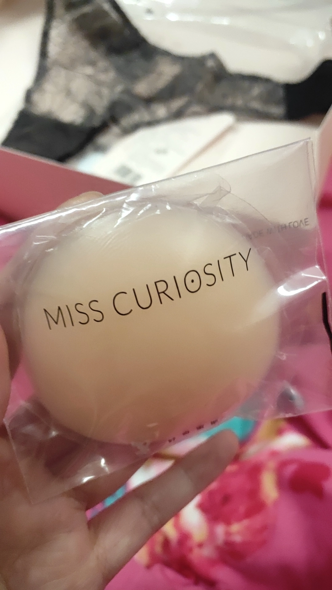 custom review-MISS CURIOSITY Комплект нижнего белья "Magical Цветочный" Женский Черный Набор в подарочной коробке