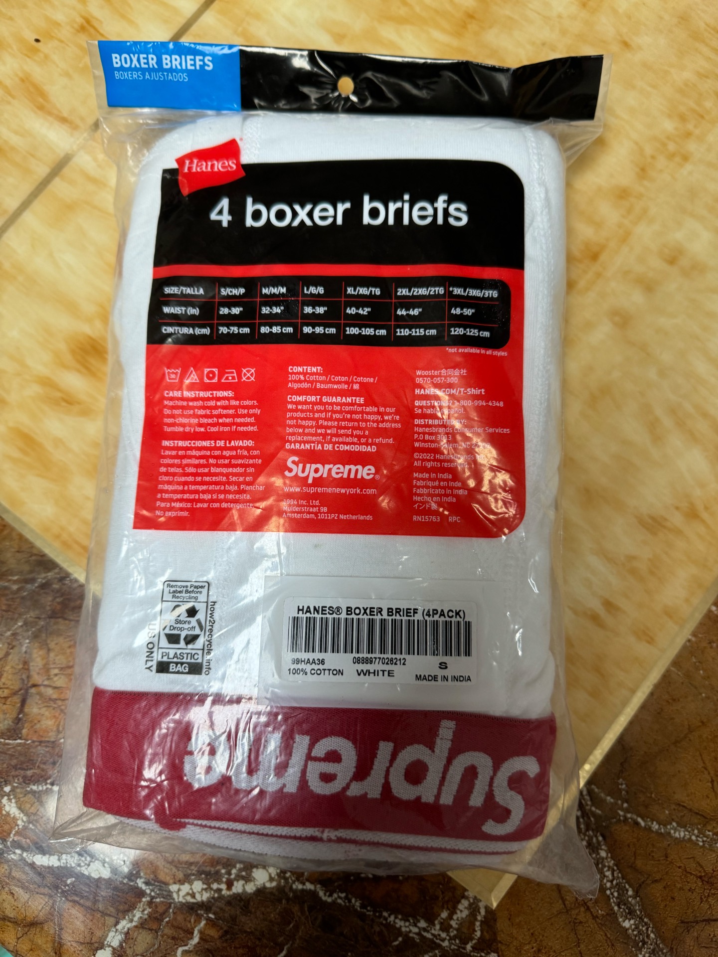 custom review-Supreme FW19 Мужские боксер-шорты