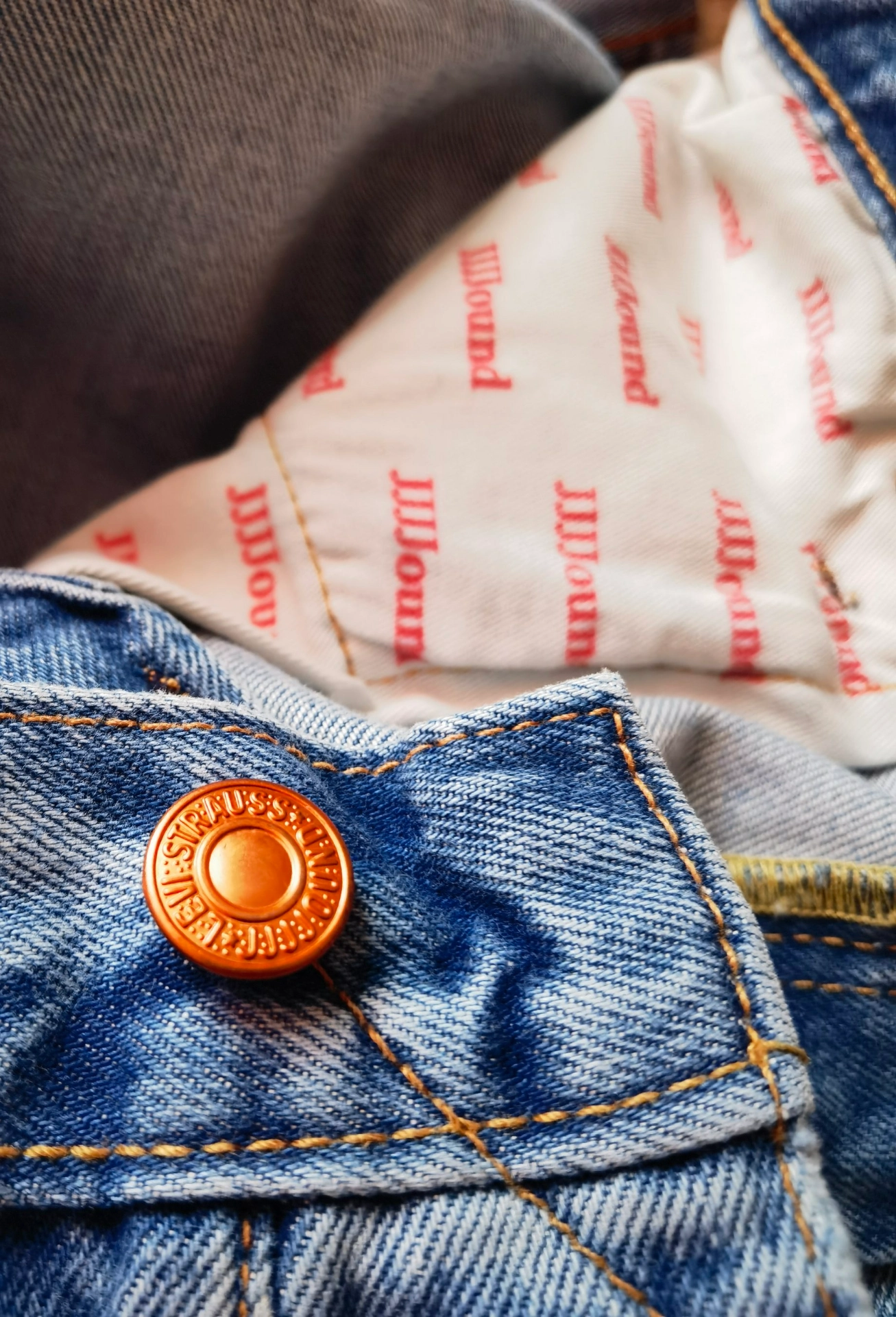 custom review-Levis JJJJound Blue Unisex Jeans