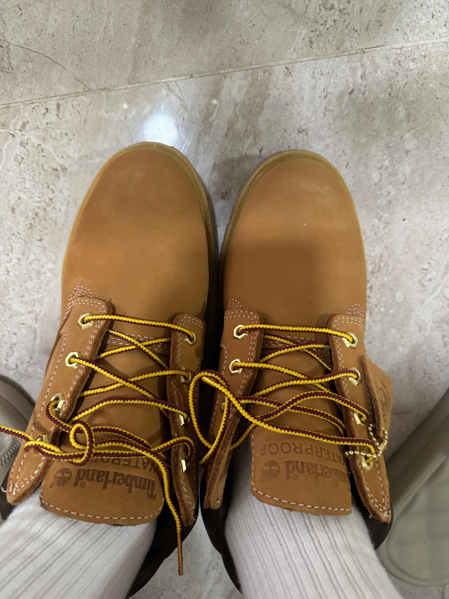 custom review-Timberland PREMIUM 6 Inch Устойчивый к истиранию Короткий Мартин Ботинок Мужской Пшеница