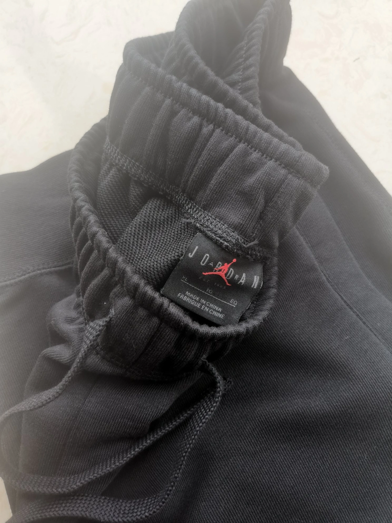 custom review-Jordan Sport Вязаные тренировочные брюки мужские черные