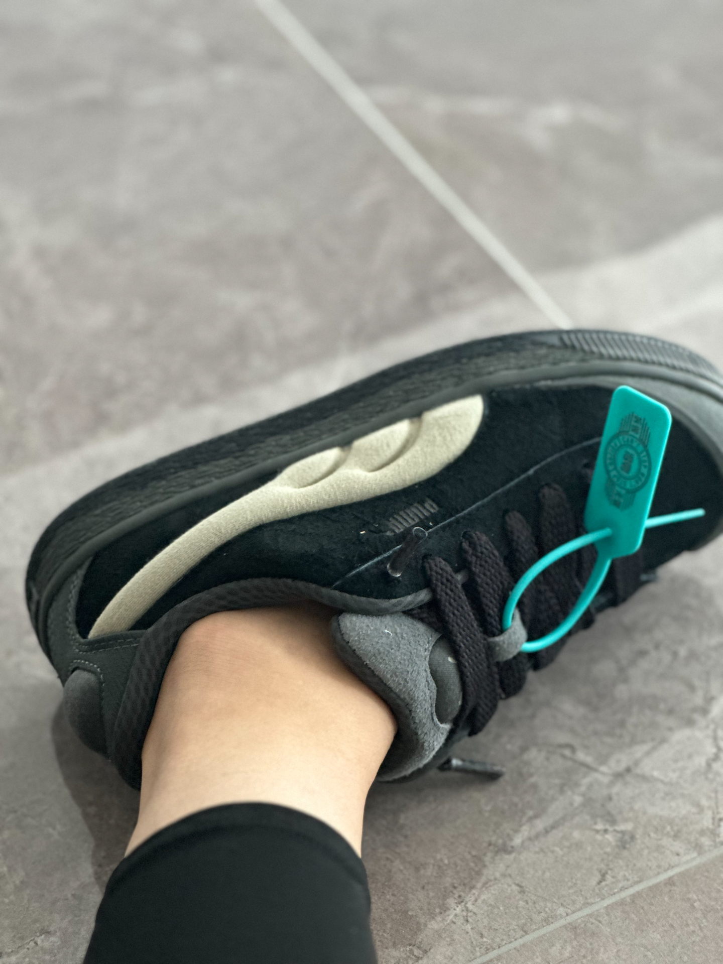 custom review-PUMA Suede XL Low Топ Кроссовки для тенниса Унисекс Черный