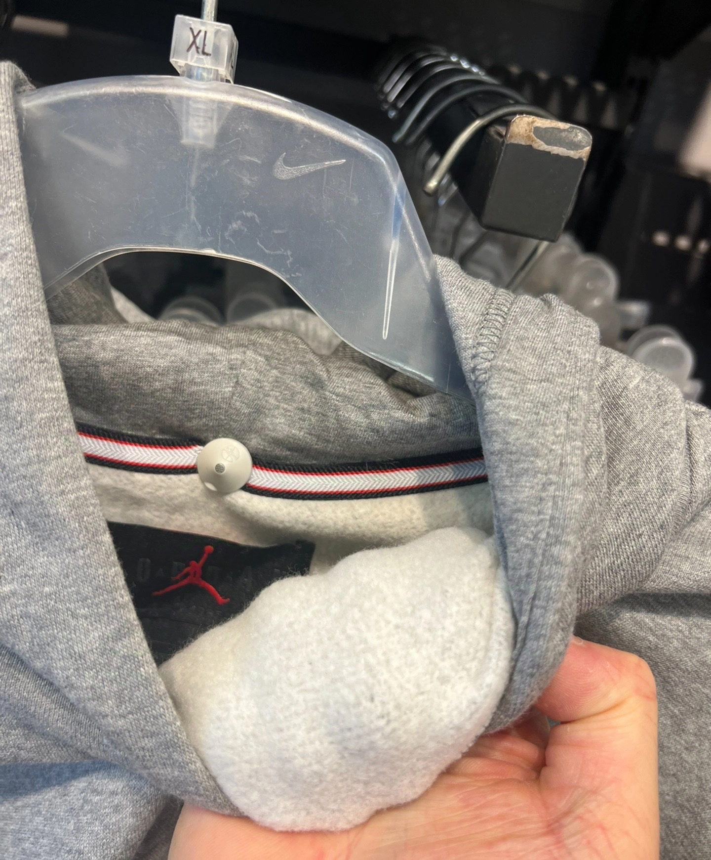 custom review-Джордан Gray Men's Sweatshirts