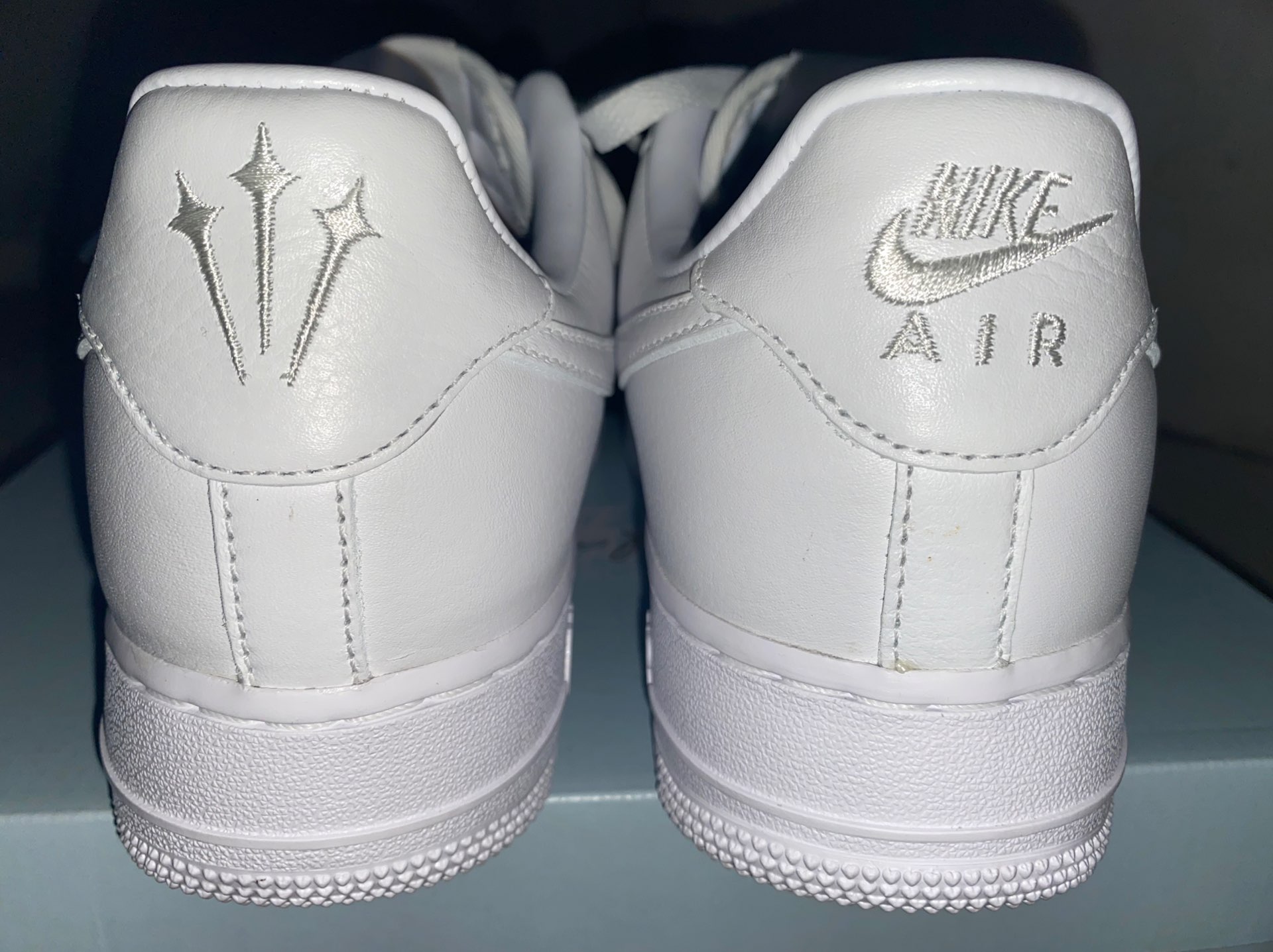 custom review-NOCTA x Nike Air FORCE 1 Certified Boy Low Top Скейтборд Кроссовки Unisex Pure White