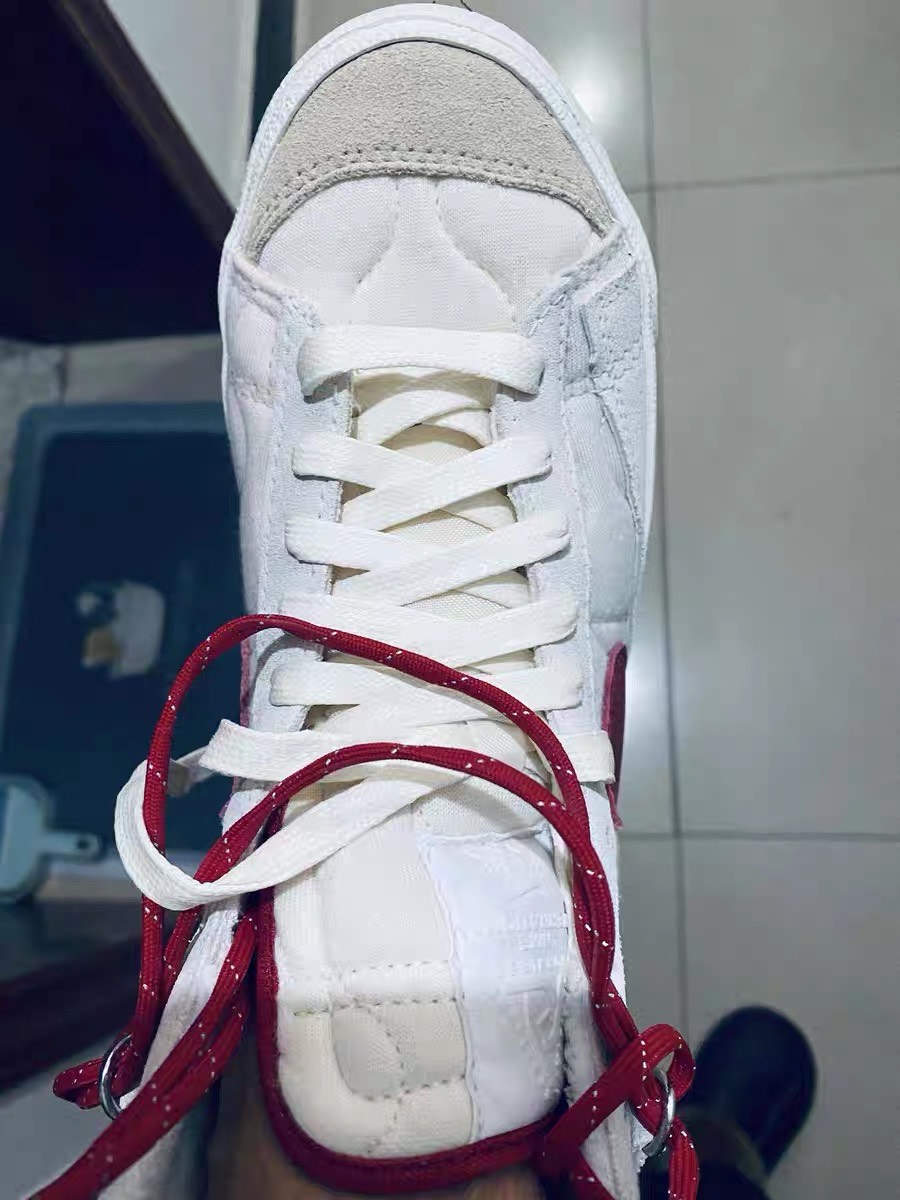 custom review-Nike Blazer '77 'Год тигра' CNY MID Топ Скейтборд Кроссовки Женские Красно-белый