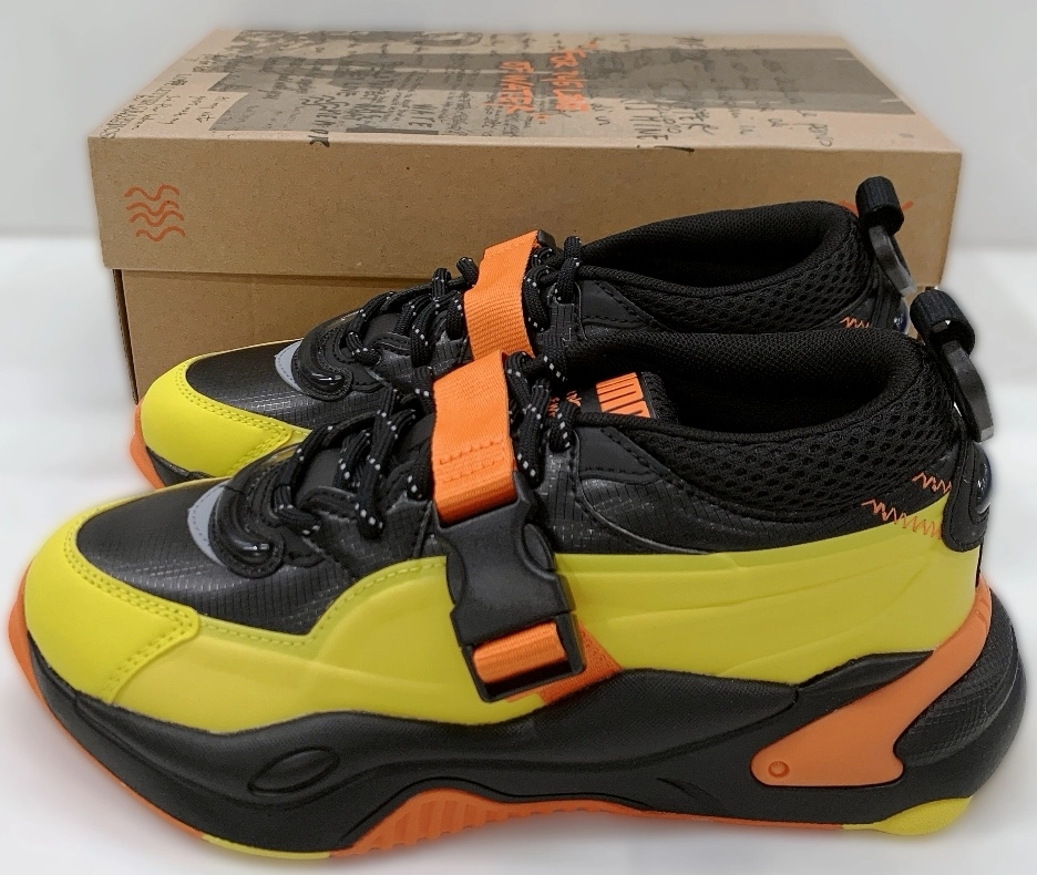 custom review-PUMA RS 2K Low Топ Повседневная обувь Унисекс Желтый Черный Оранжевый