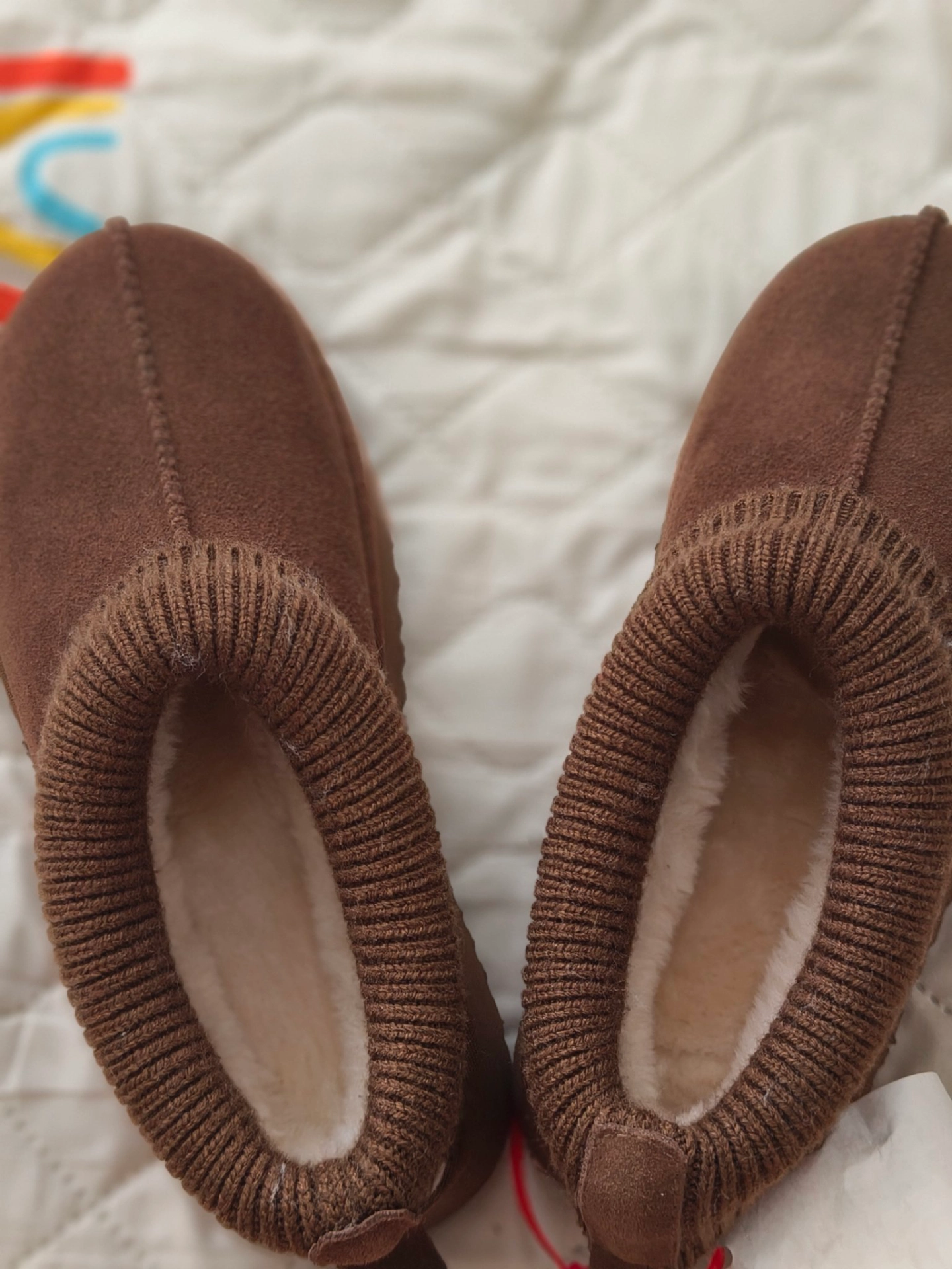 custom review-MASOOMAKE Коровья замша Термические короткие сноубутсы Женские