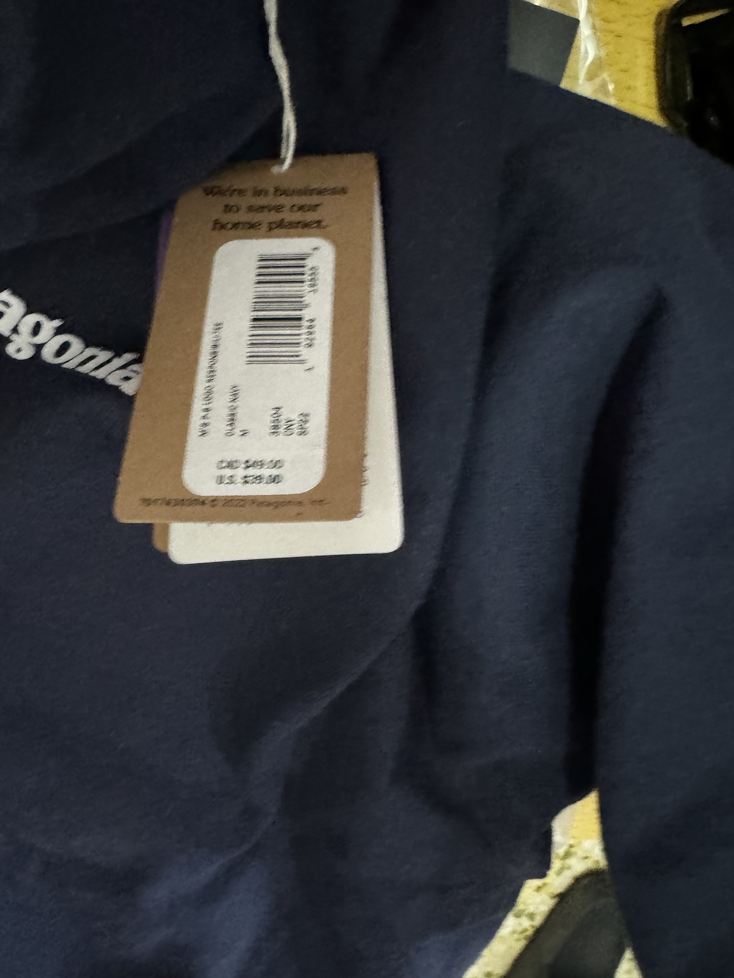 custom review-Patagonia Responsibili Tee Мужская футболка T-рубашка