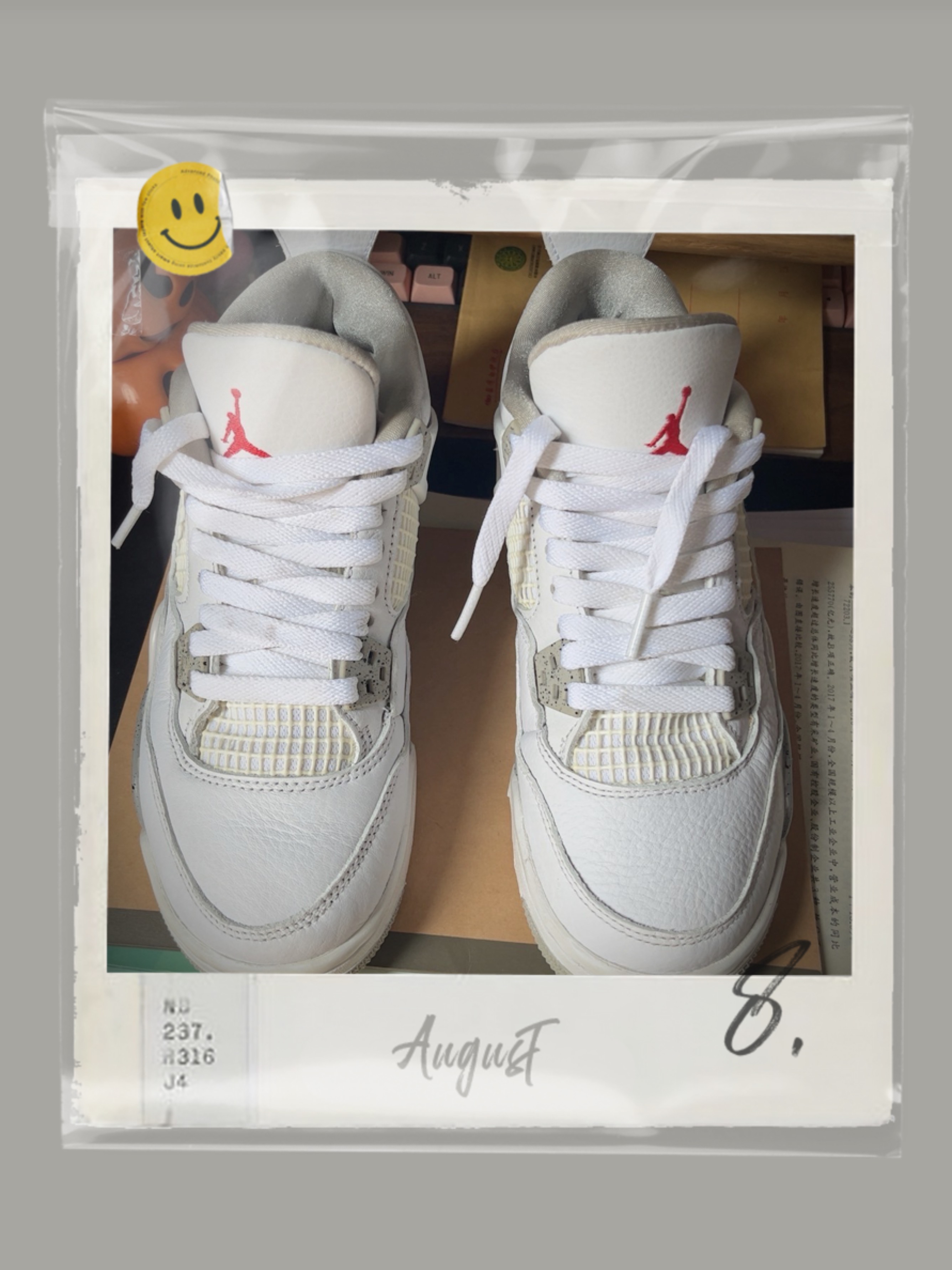 aj4 白奥利奥
