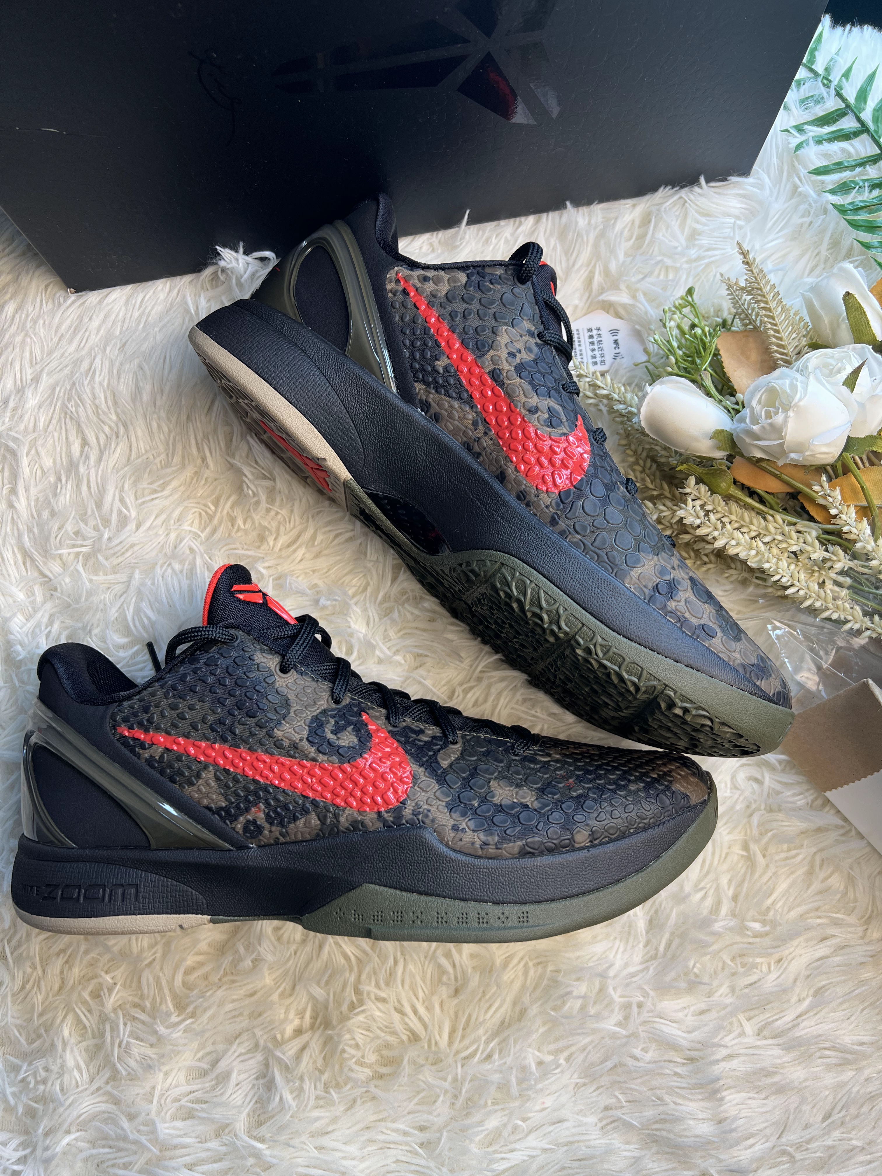 这个复刻你爱了吗❓科比6意大利迷彩配色