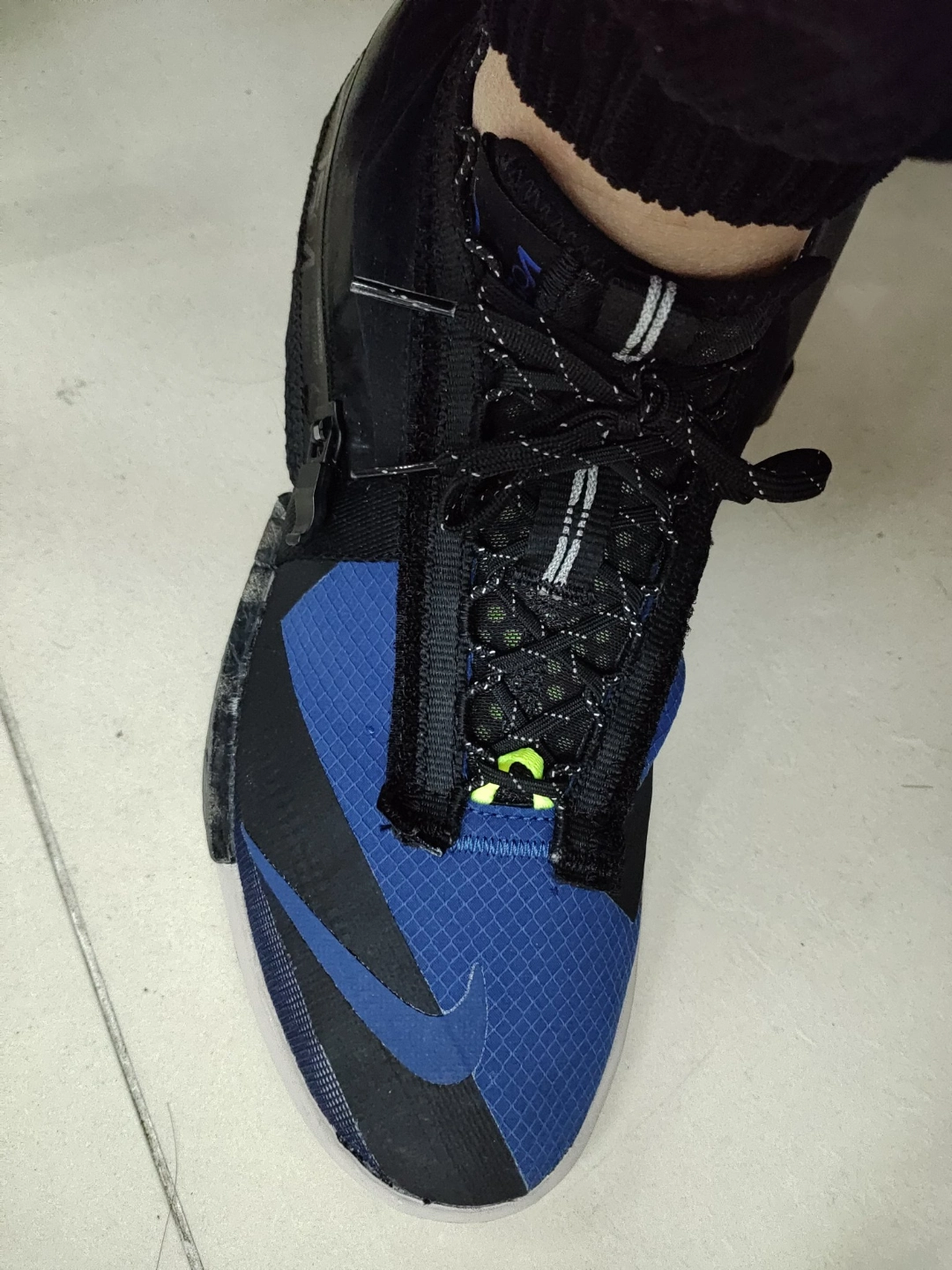 custom review-Nike ISPA Drifter Gator 'Прибрежный синий' Синтетическая кожа Противоскользящая Легкий MID Повседневная обувь Мужская