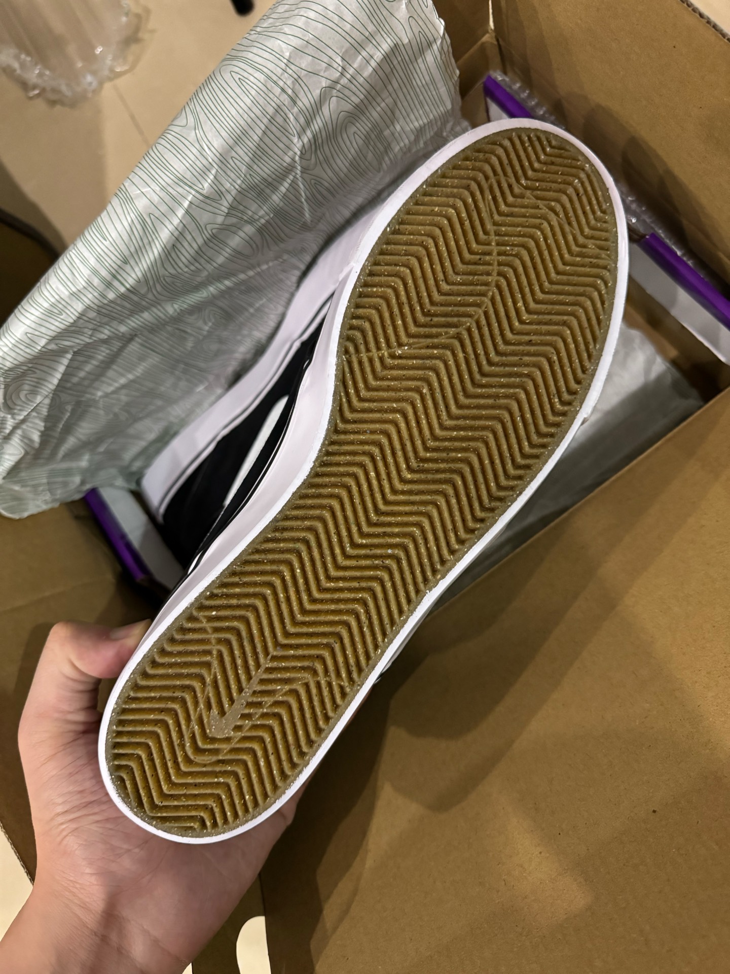 custom review-Nike SB Stefan Janoski OG+ Low Топ Скейтборд Кроссовки Мужские Черно-Белые