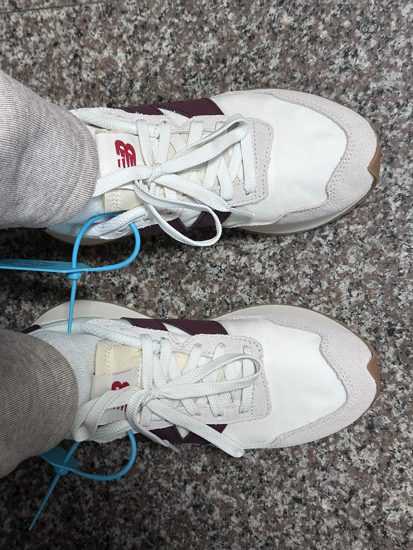 custom review-New Balance NB 237 Устойчивый к истиранию Низкий Топ Casual Унисекс Экрю