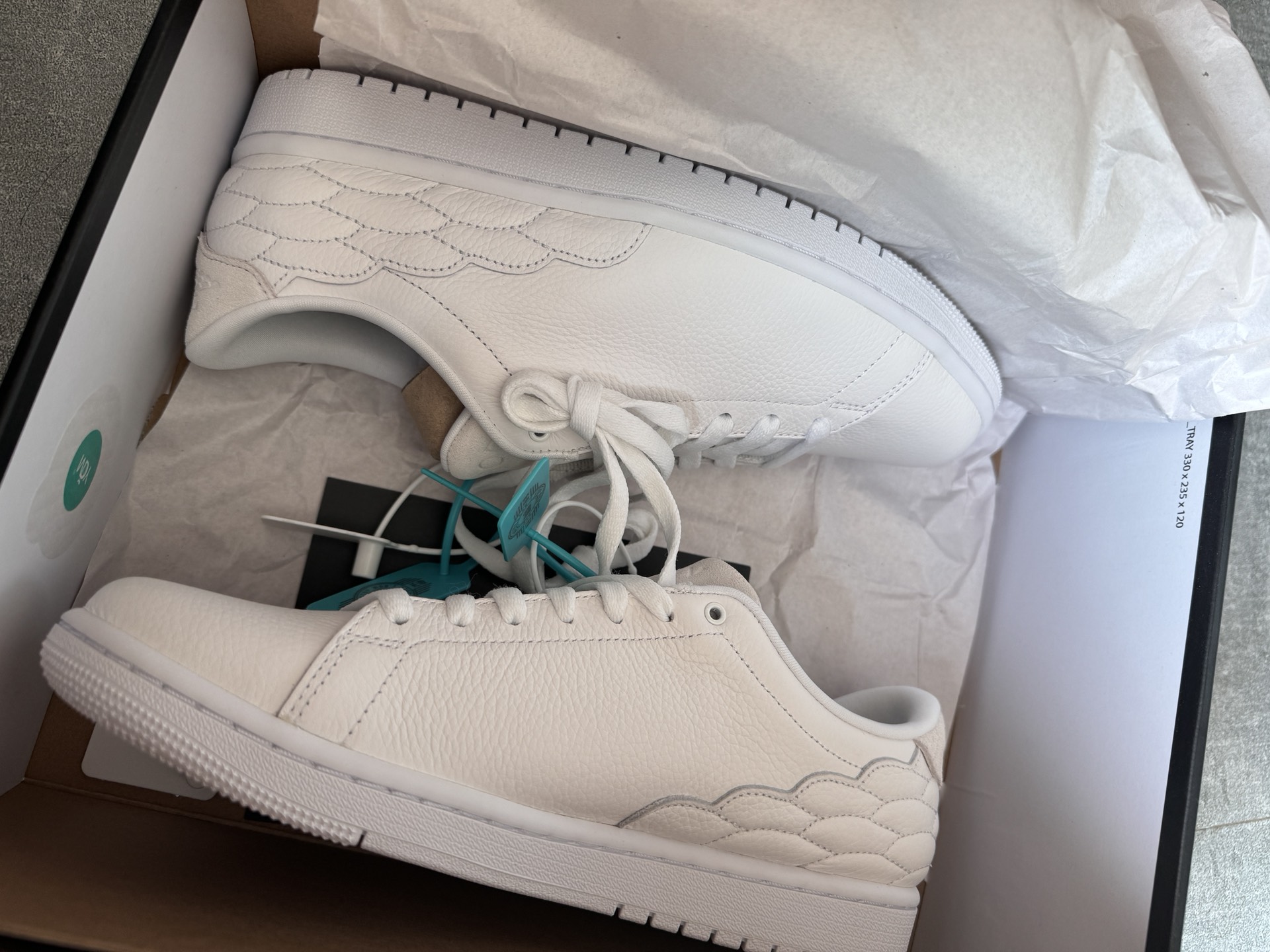 custom review-Jordan Air Jordan 1 Centre Court 'Белый On Белый' Низкий Топ Винтажные Баскетбольные Кроссовки Унисекс Серый Белый