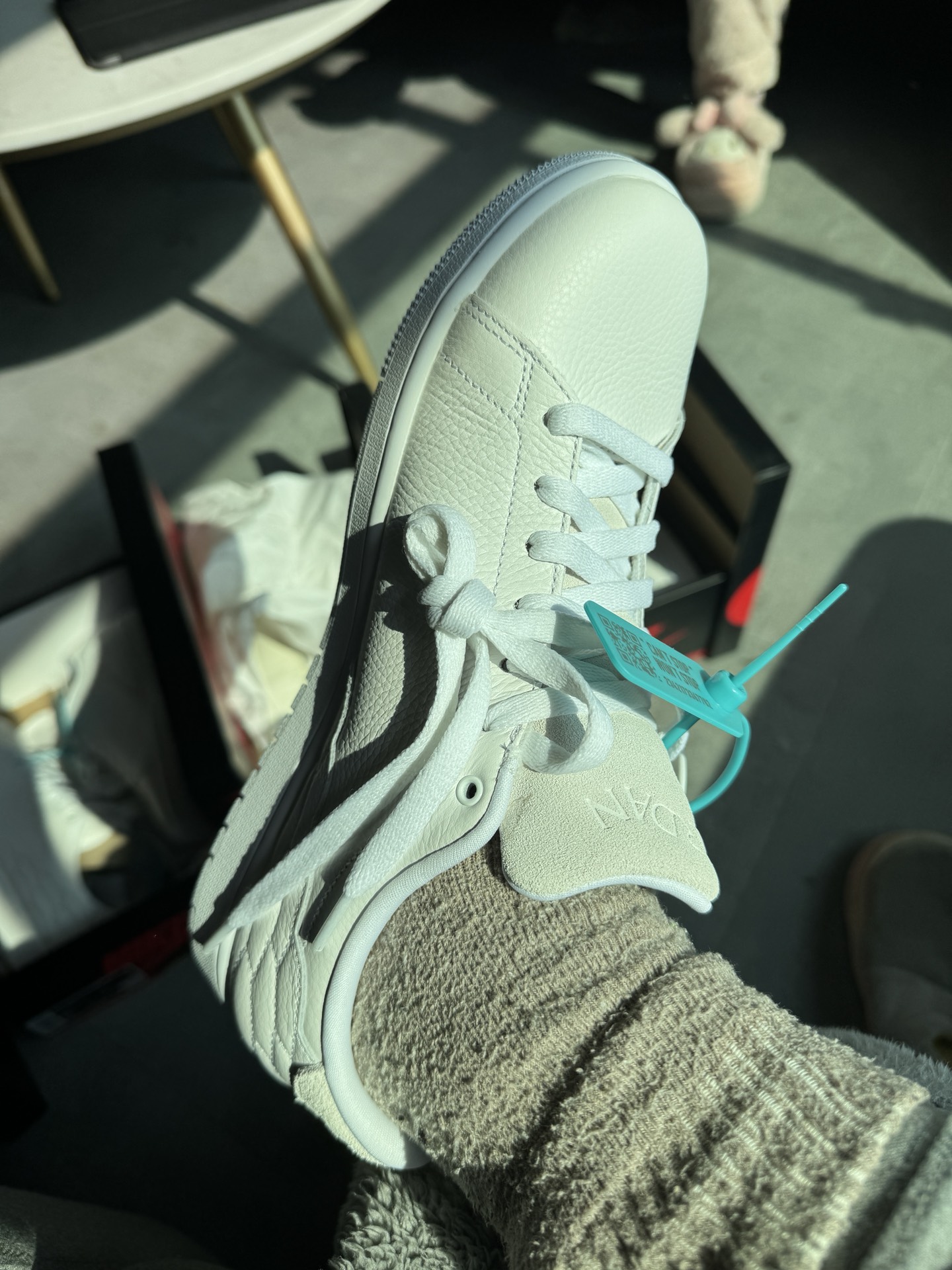 custom review-Jordan Air Jordan 1 Centre Court 'Белый On Белый' Низкий Топ Винтажные Баскетбольные Кроссовки Унисекс Серый Белый