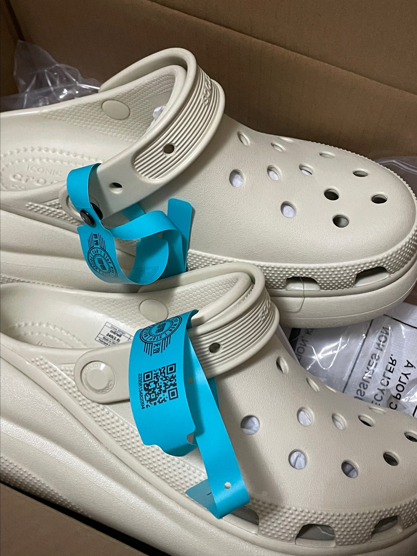 custom review-Crocs Crush Clog 5,2cm Унисекс Костяной Белый