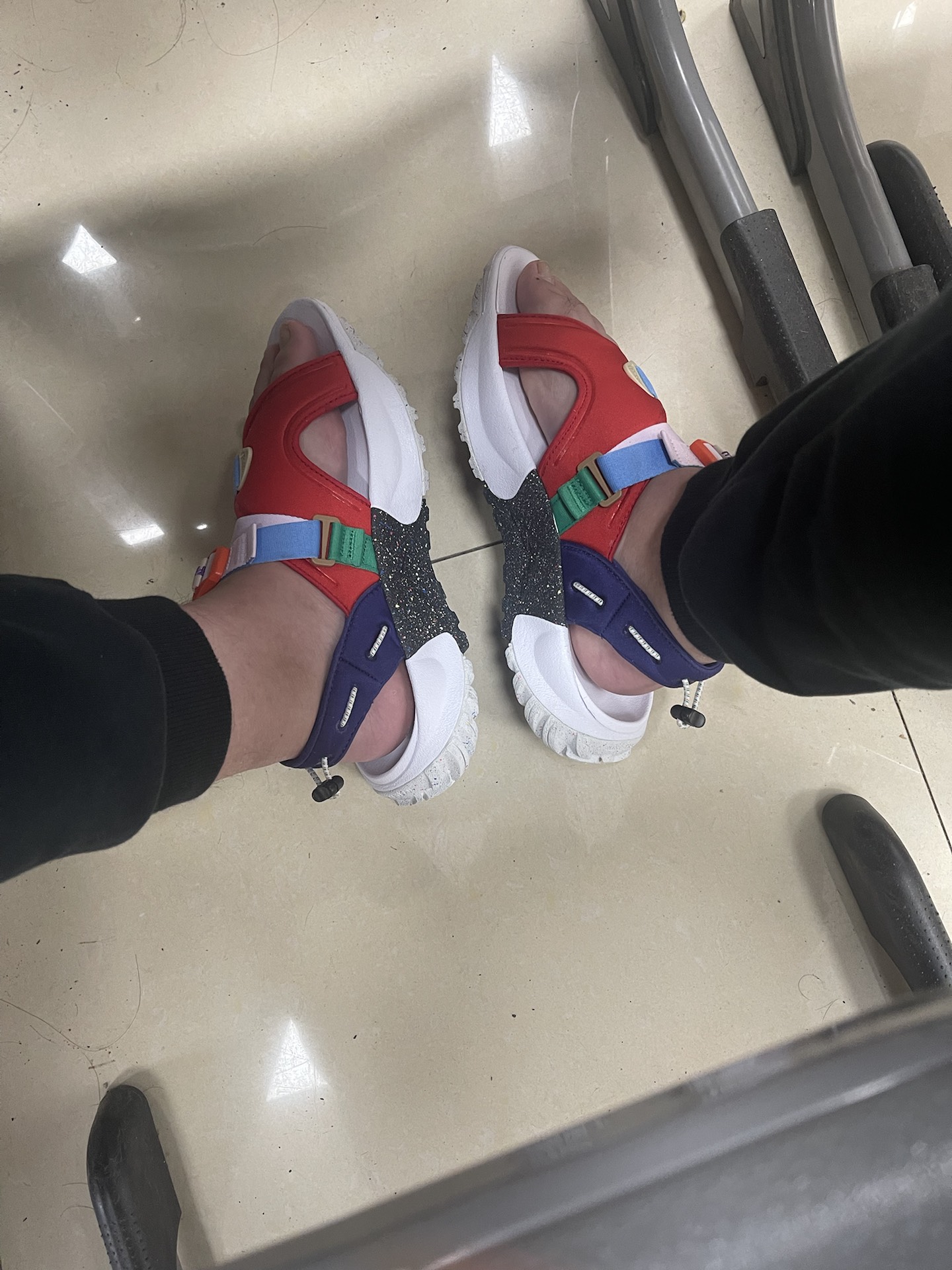 custom review-Nike Oneonta BE TRUE Пляжные сандалии Унисекс Белый Красный Фиолетовый