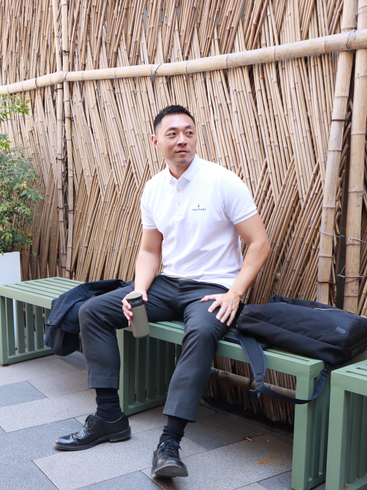 polo衫穿搭 #商务休闲polo衫 #40岁男人的穿搭逆袭 #男生通勤风ootd