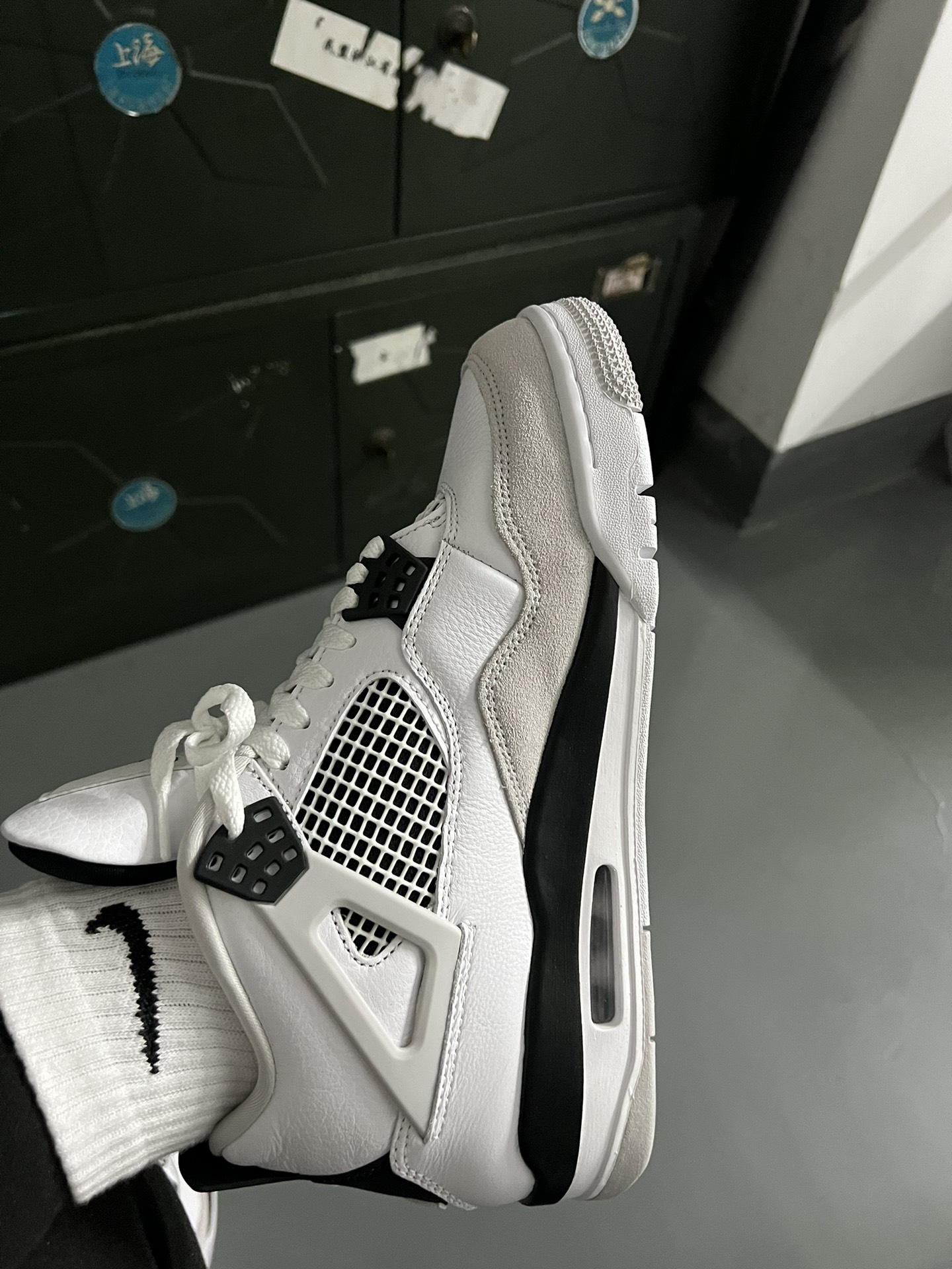 custom review-Jordan 4 Retro Military Black Men's