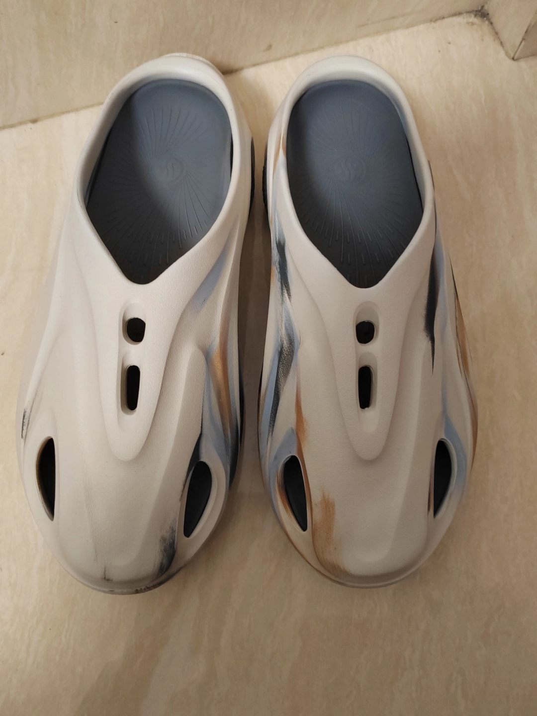 custom review-361° Кит 2 Сабо Унисекс Кремовый Серый