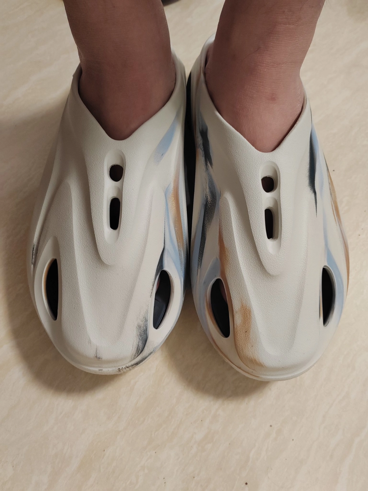 custom review-361° Кит 2 Сабо Унисекс Кремовый Серый